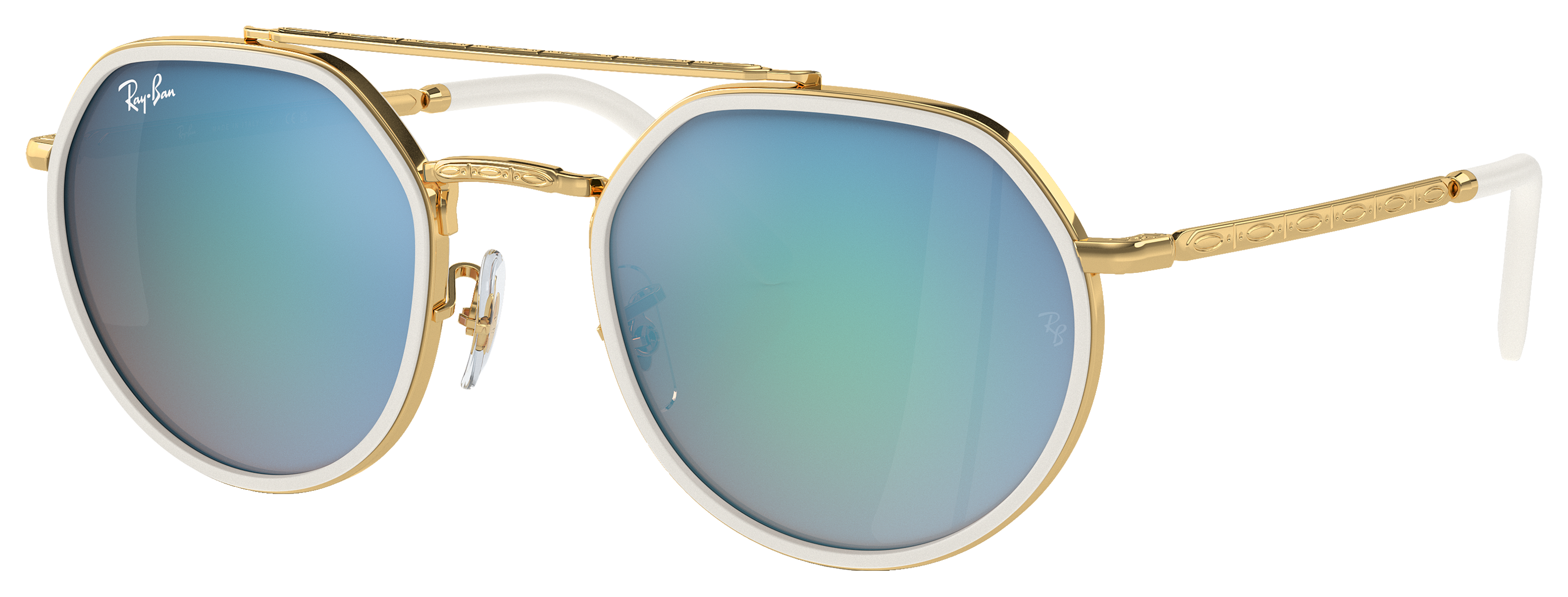RAY-BAN RB3765 Gradient Mirror Glass Sunglasses