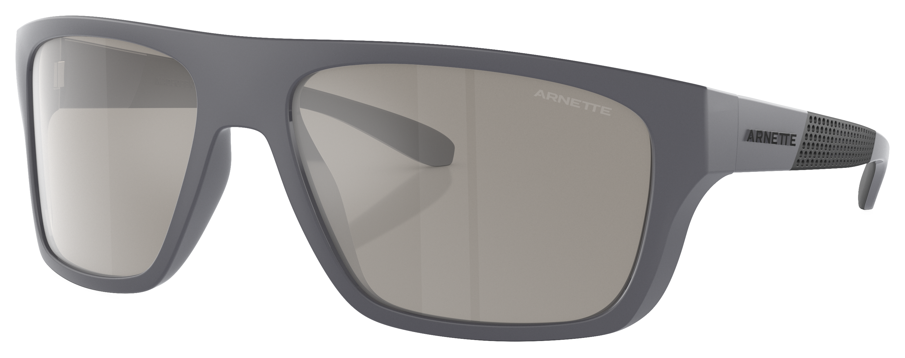 Image of Arnette Hijiki AN4330 Sunglasses - Gray/Light Gray/Silver Mirror