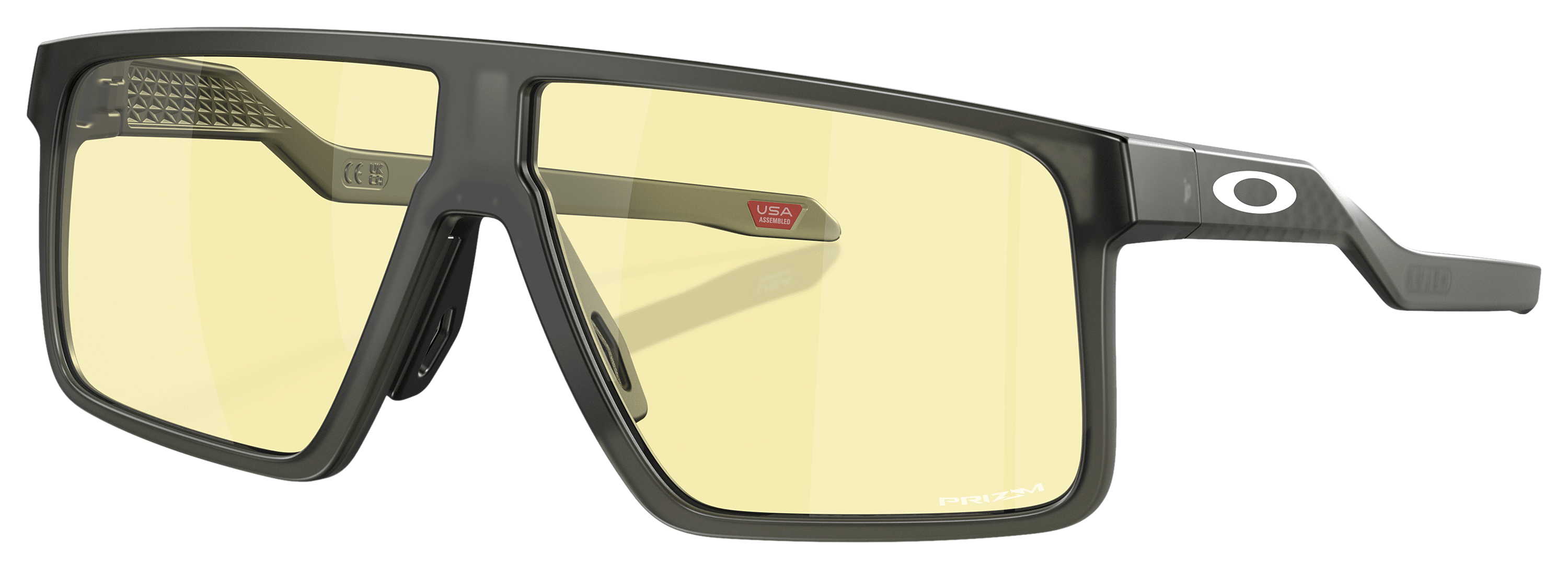 Image of Oakley Helux OO9285 Gaming Collection Prizm Gaming Sunglasses - Matte Grey Smoke/Prizm Gaming