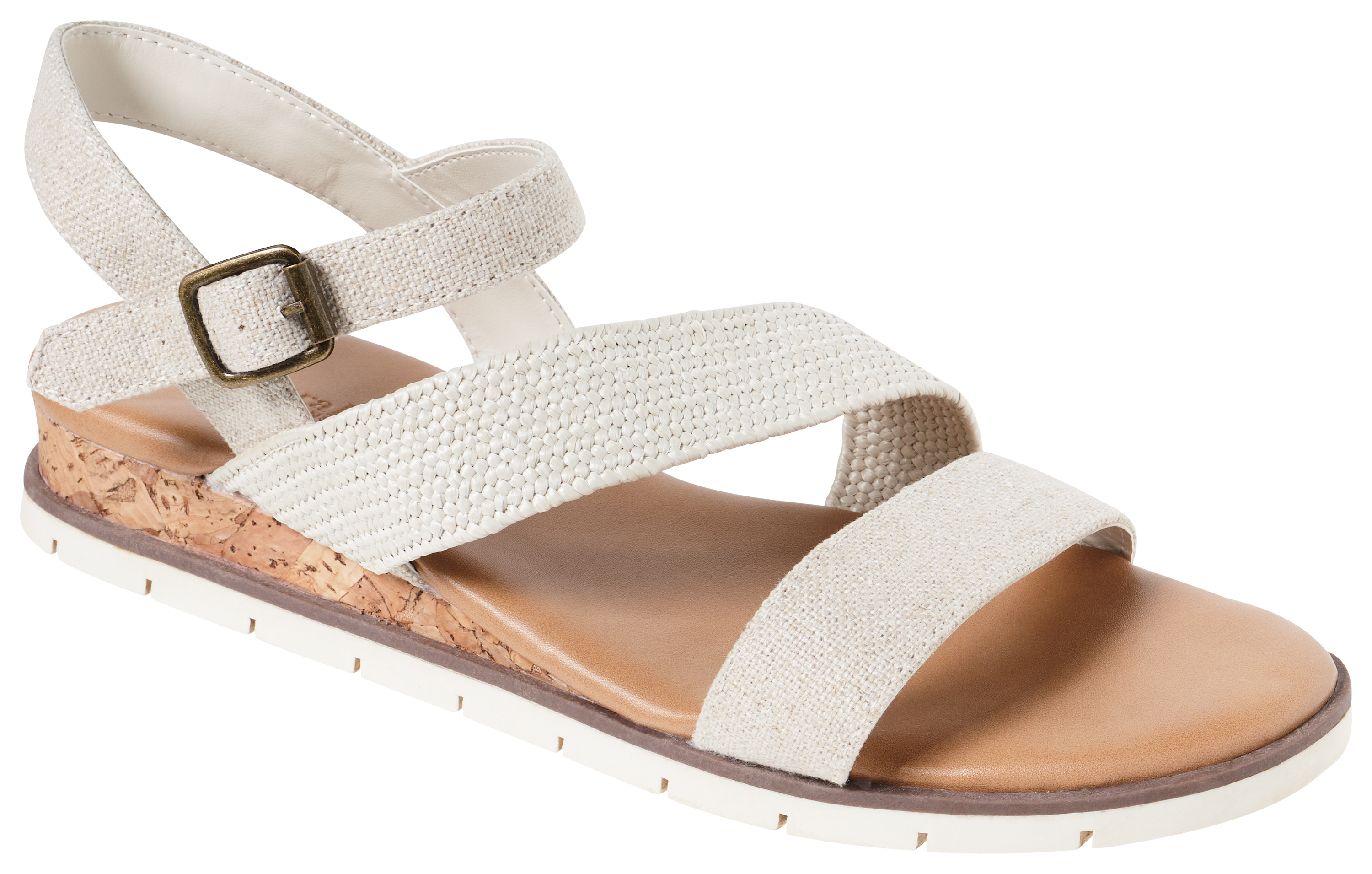 Image of Natural Reflections Topanga Backstrap Sandals - Natural - 11M