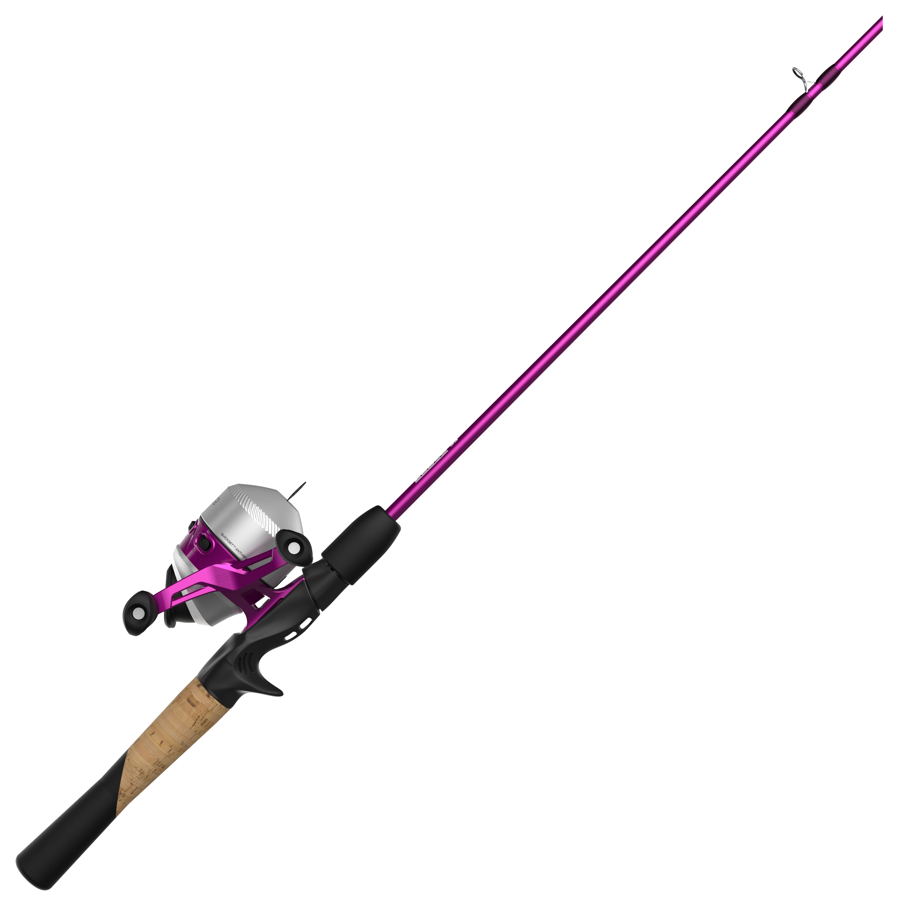 Real Tree Girls Pink Camo 34 No Tangle Fishing Rod