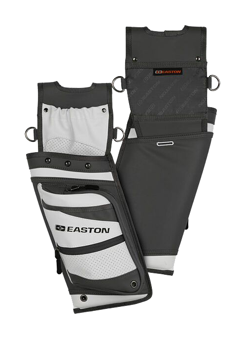 Easton Elite Field Quiver with Belt - White - Left Hand - Easton