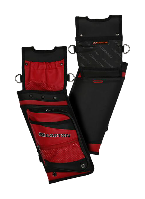 Easton Elite Field Quiver with Belt - Red - Right Hand - Easton