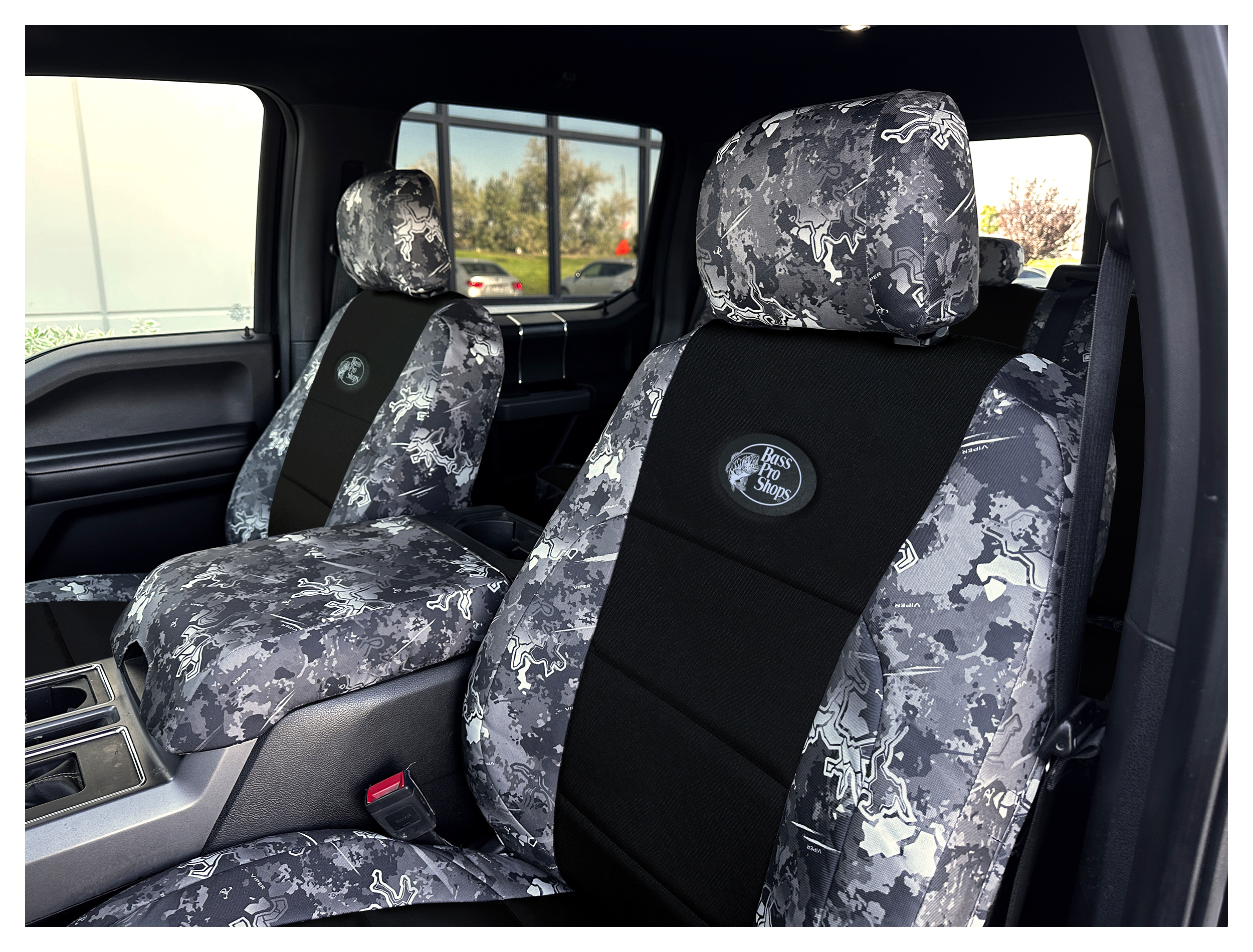 Image of Bass Pro Shops and Cabela's TrueTimber Viper Seat Covers by Ruff Tuff with Dura EZ-Care Inserts