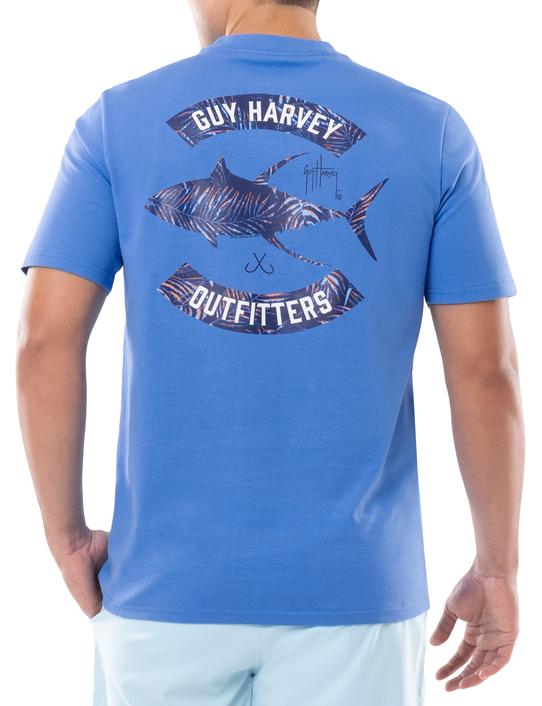 GUY HARVEY Tarpon Coast Short-Sleeve T-Shirt for Men