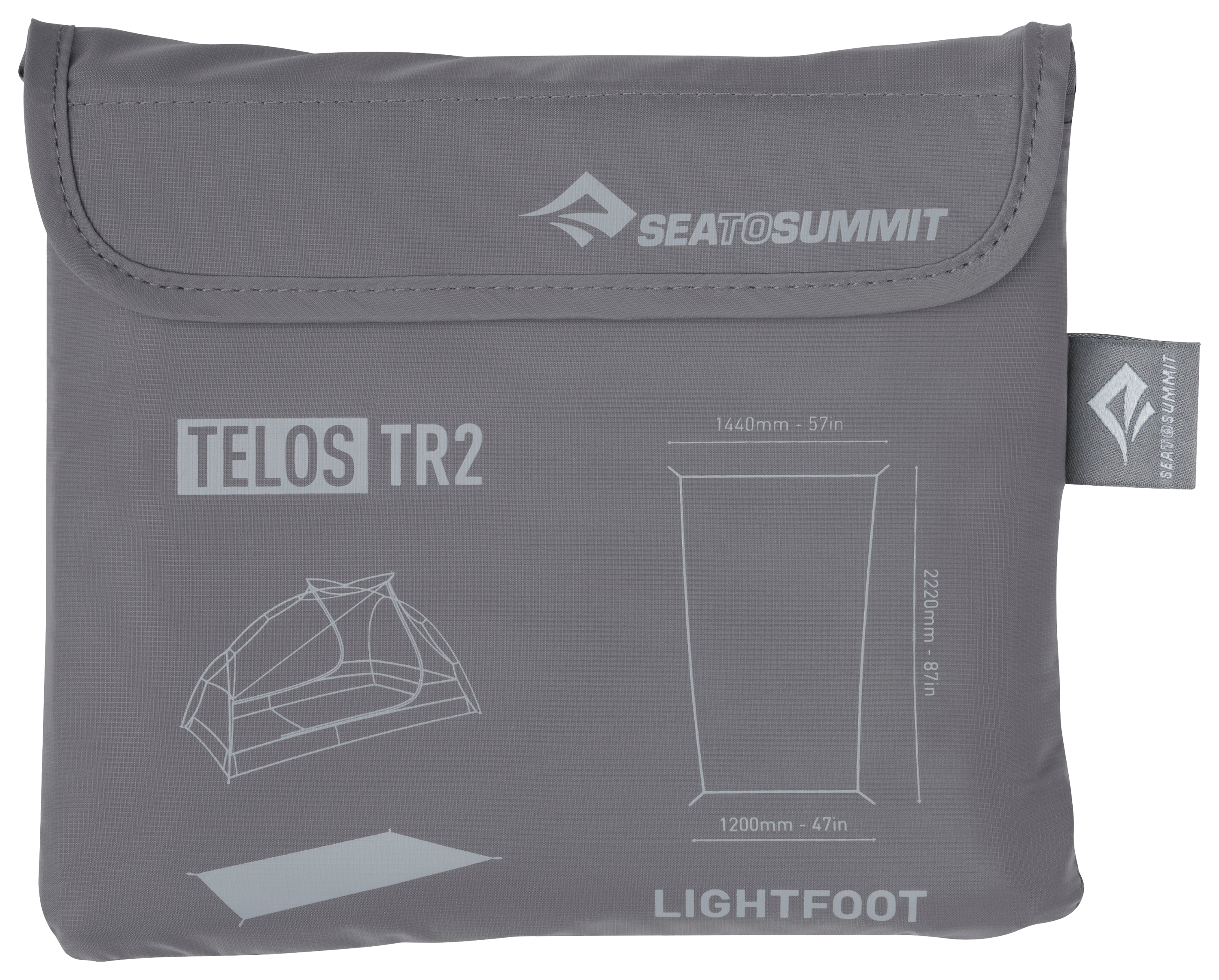 Sea to Summit Telos LightFoot Footprint - Telos TR2 Tent