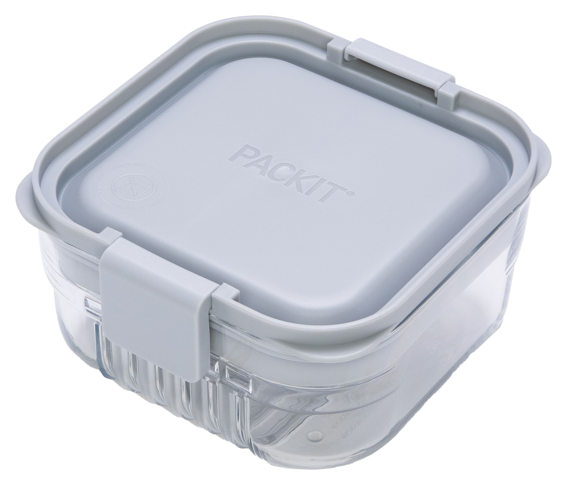 Image of PackIt Modular Bento Food-Storage Container - Grey - 24 oz.