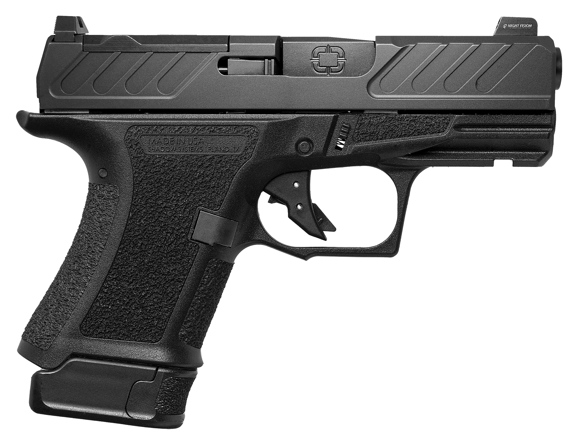 Image of Shadow Systems CR920 FOUNDATION Series Semi-Auto Pistol - 9mm - Black - 13 + 1