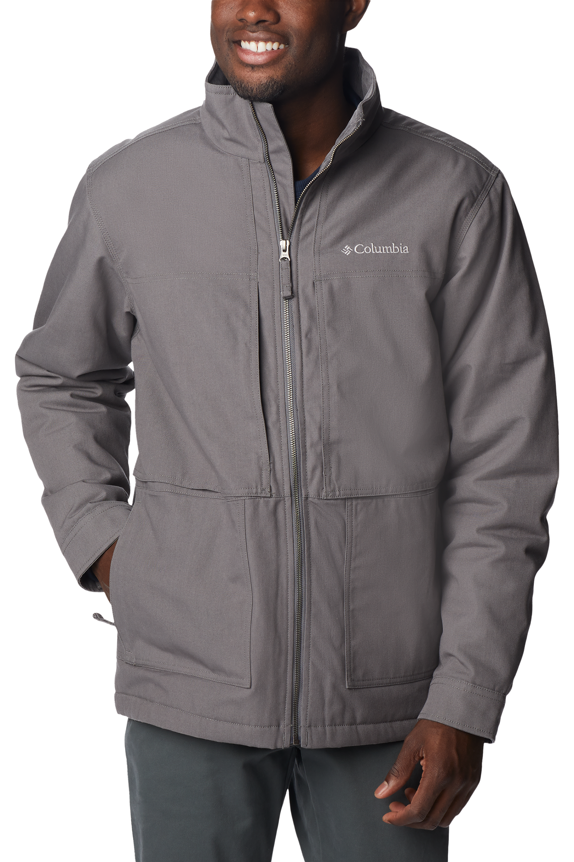 Image of Columbia Loma Vista II Jacket for Men - City Grey - S