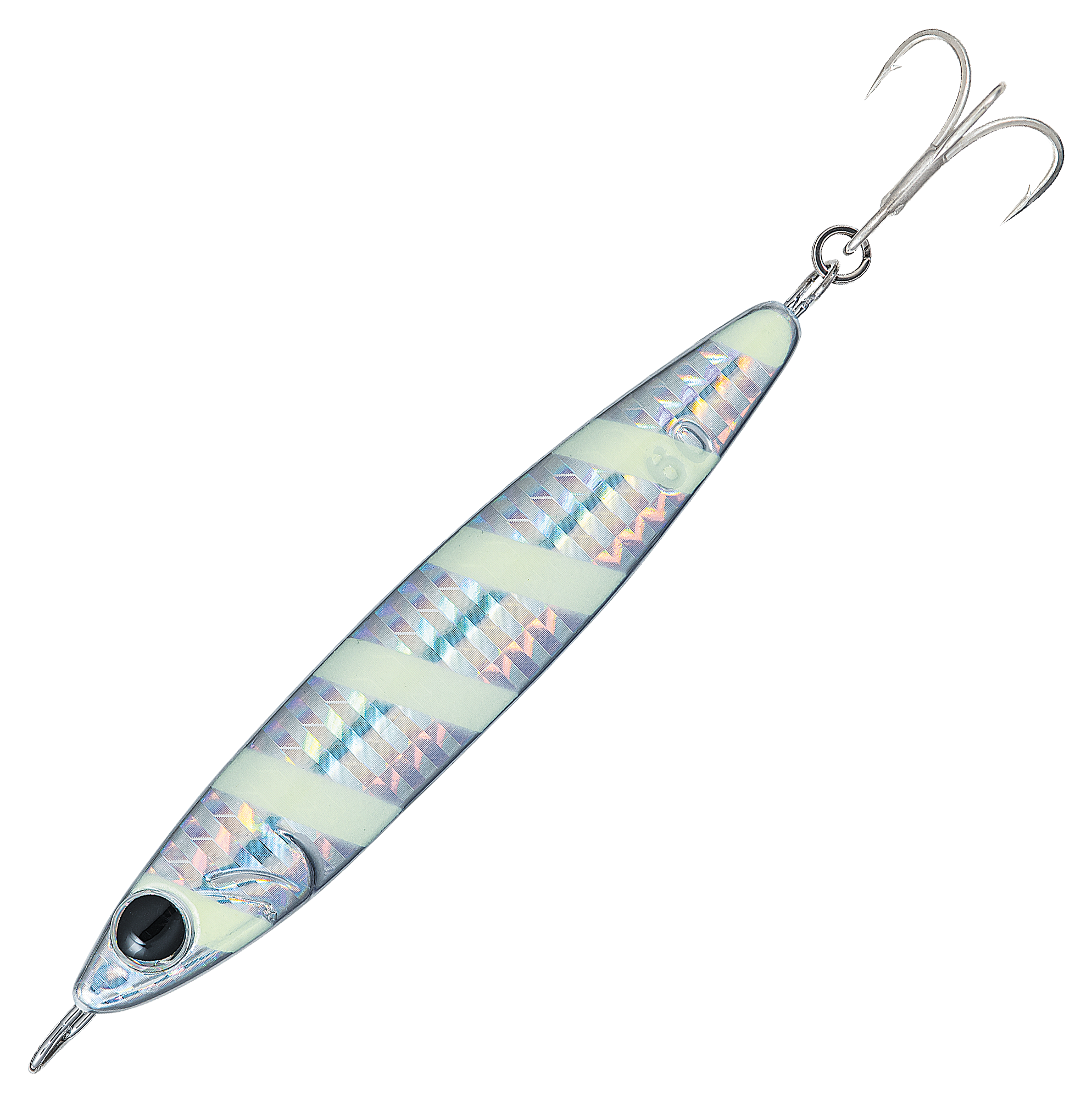 Image of "Daiwa Zakana Jig - Zebra Glow - 4.2"" - 2 oz."