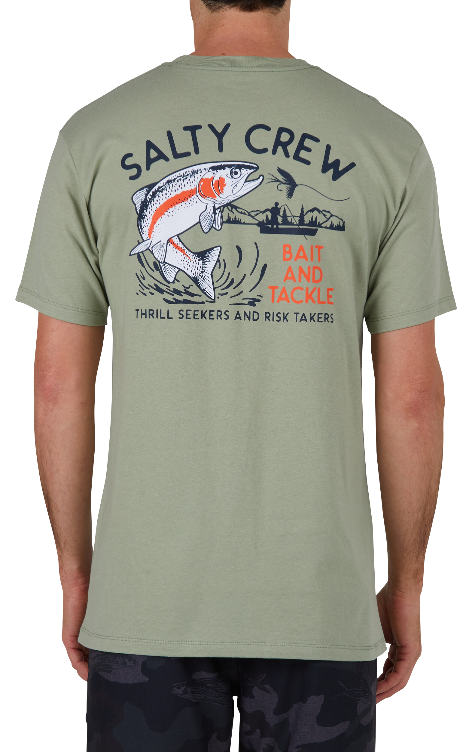 Salty Crew Premium Fly Trap Graphic Short-Sleeve T-Shirt for Men