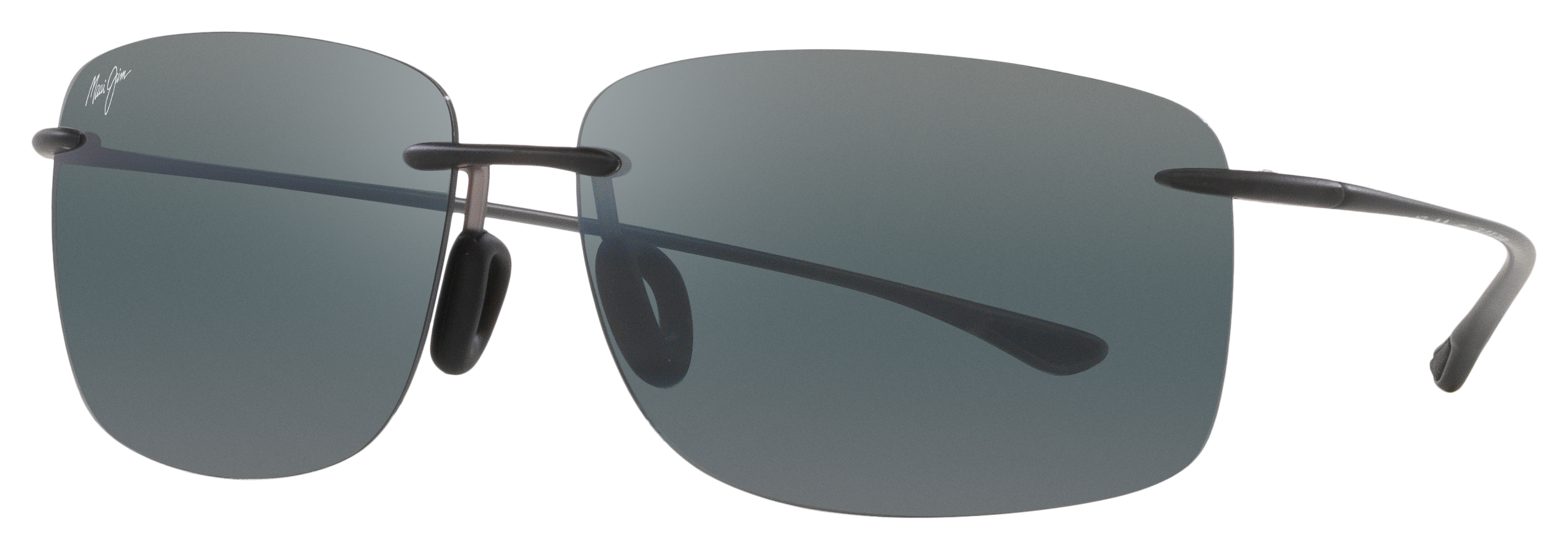 Maui Jim Hema Polarized Sunglasses - Matte Gray/Neutral Gray