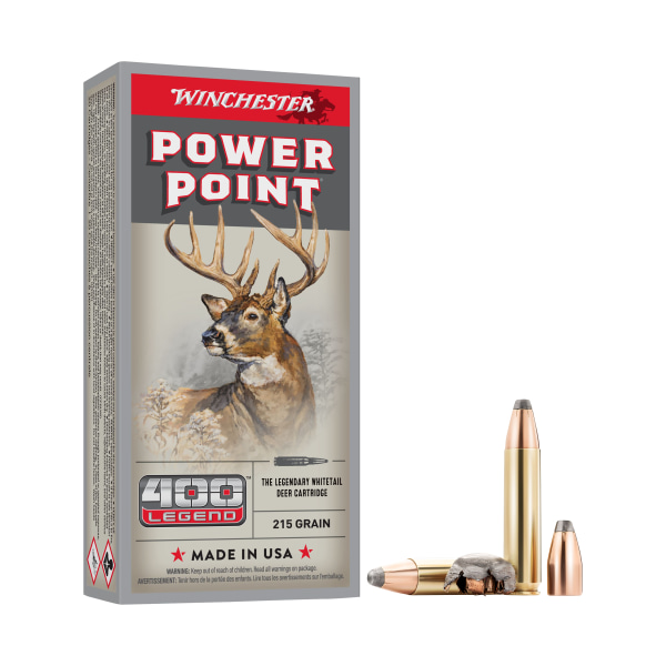 Winchester Power-Point 400 Legend 215 Grain Soft Point Centerfire Rifle Ammo