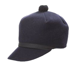 Crown Cap Melton Stockman Cap - Navy - 7-7/8