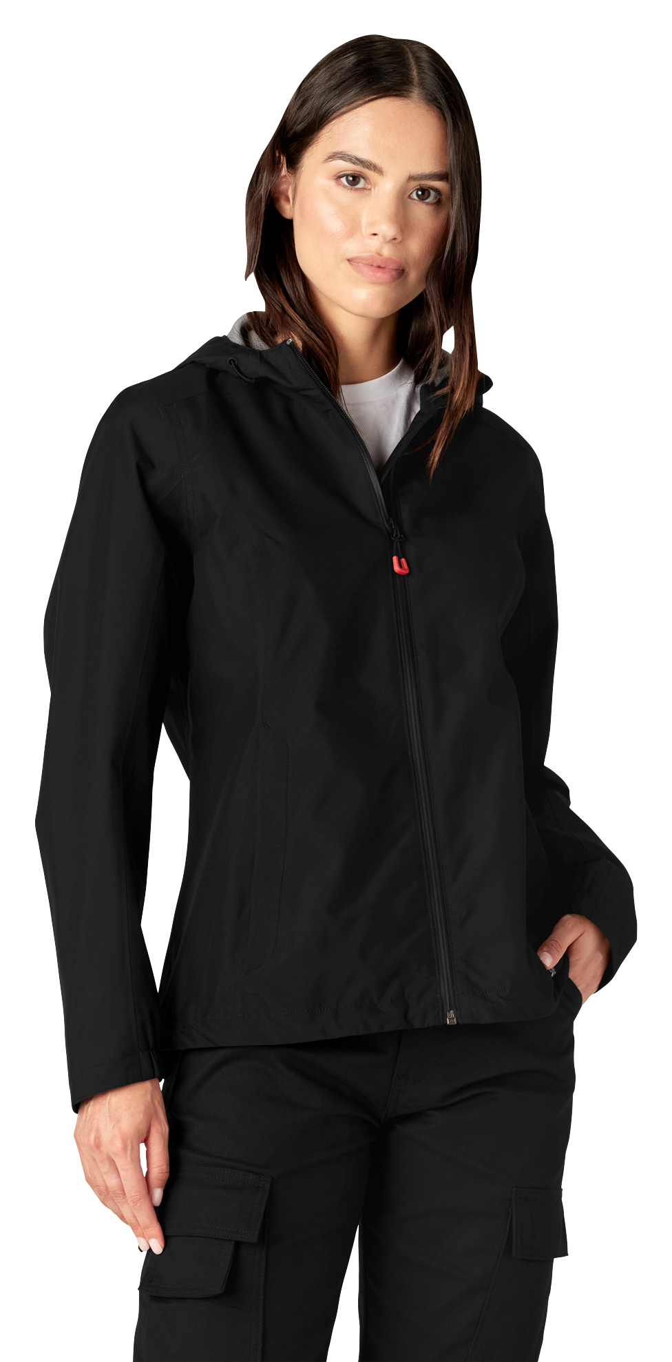 Image of Dickies Rain Jacket for Ladies - Black - S