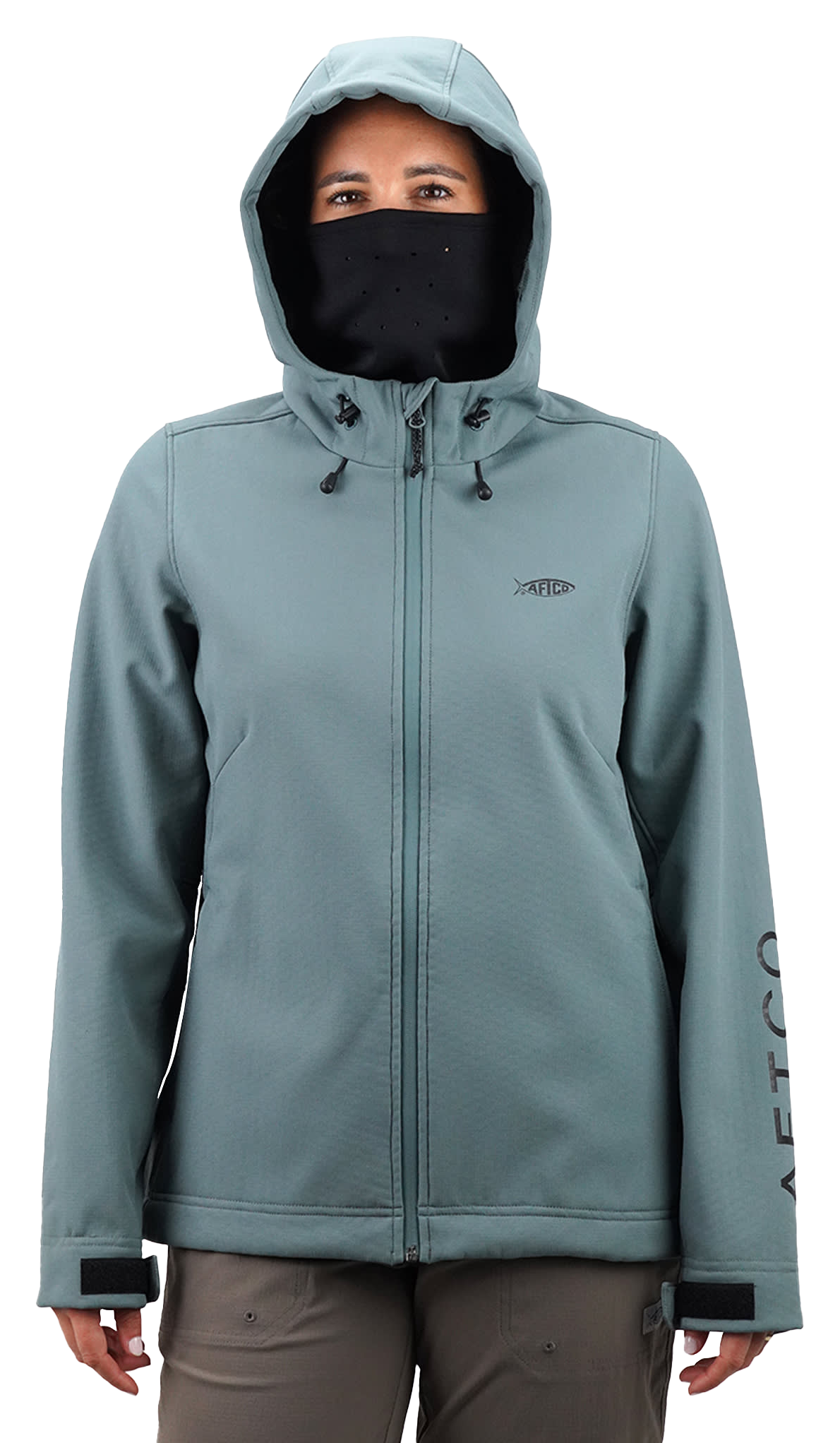 Image of AFTCO Reaper Windproof Long-Sleeve Jacket for Ladies - Depths - L