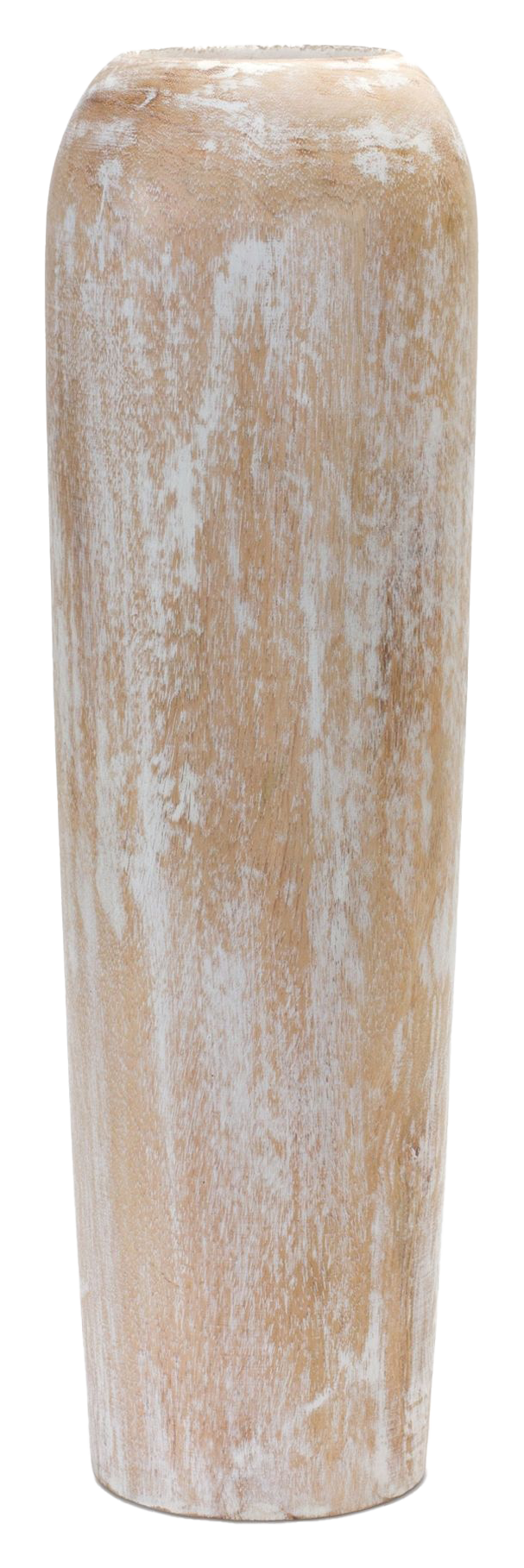 Image of "Melrose International Solid-Wood Floor Vase - 23.5""H"