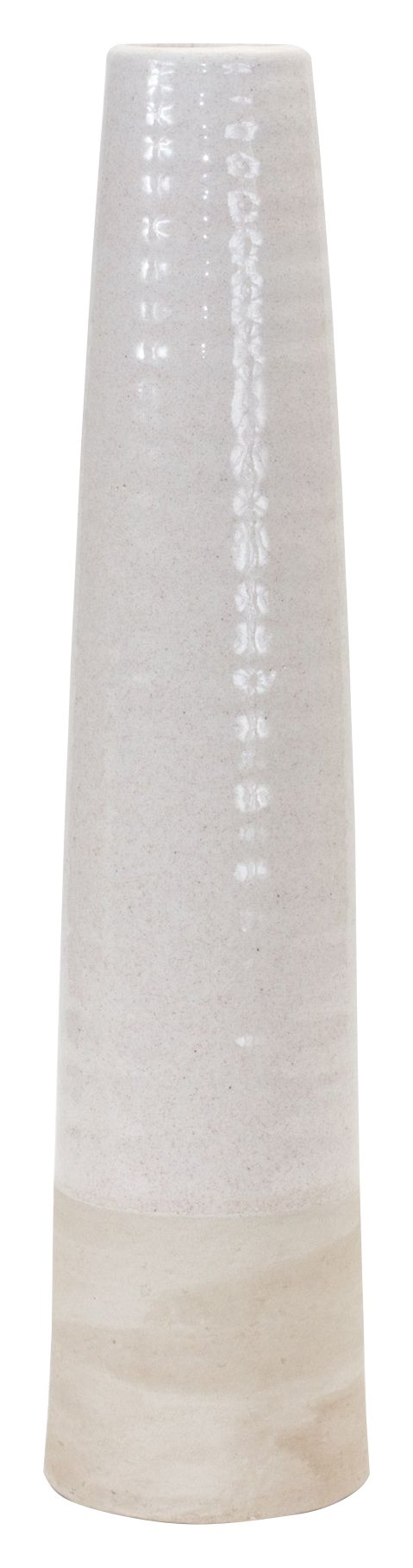 Image of "Melrose International Stoneware Floor Vase - 19.5""H"