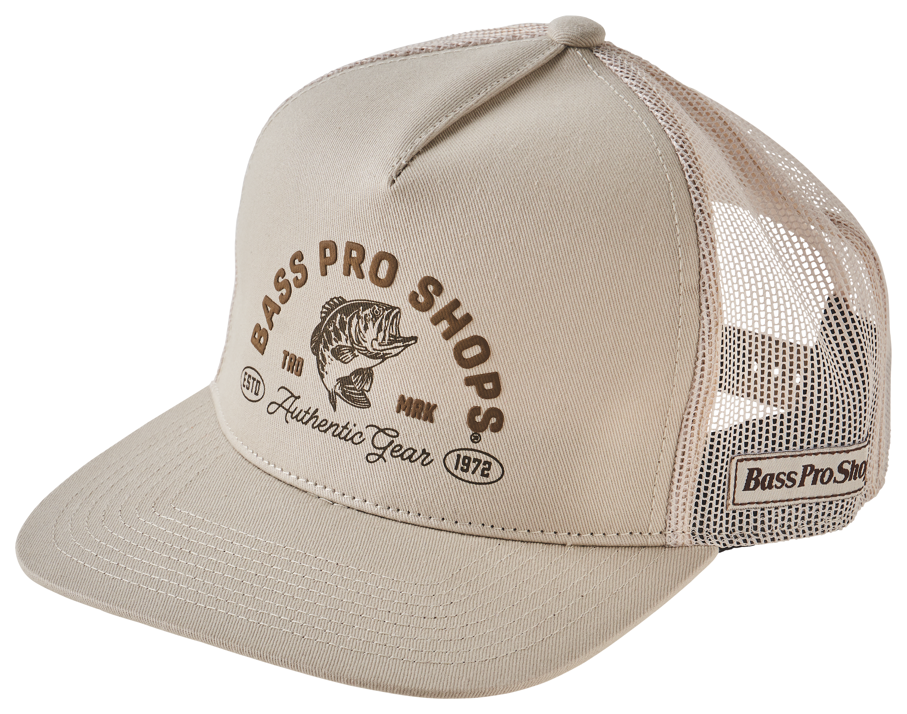 Bass Pro Shops Authentic Gear Mesh-Back Cap