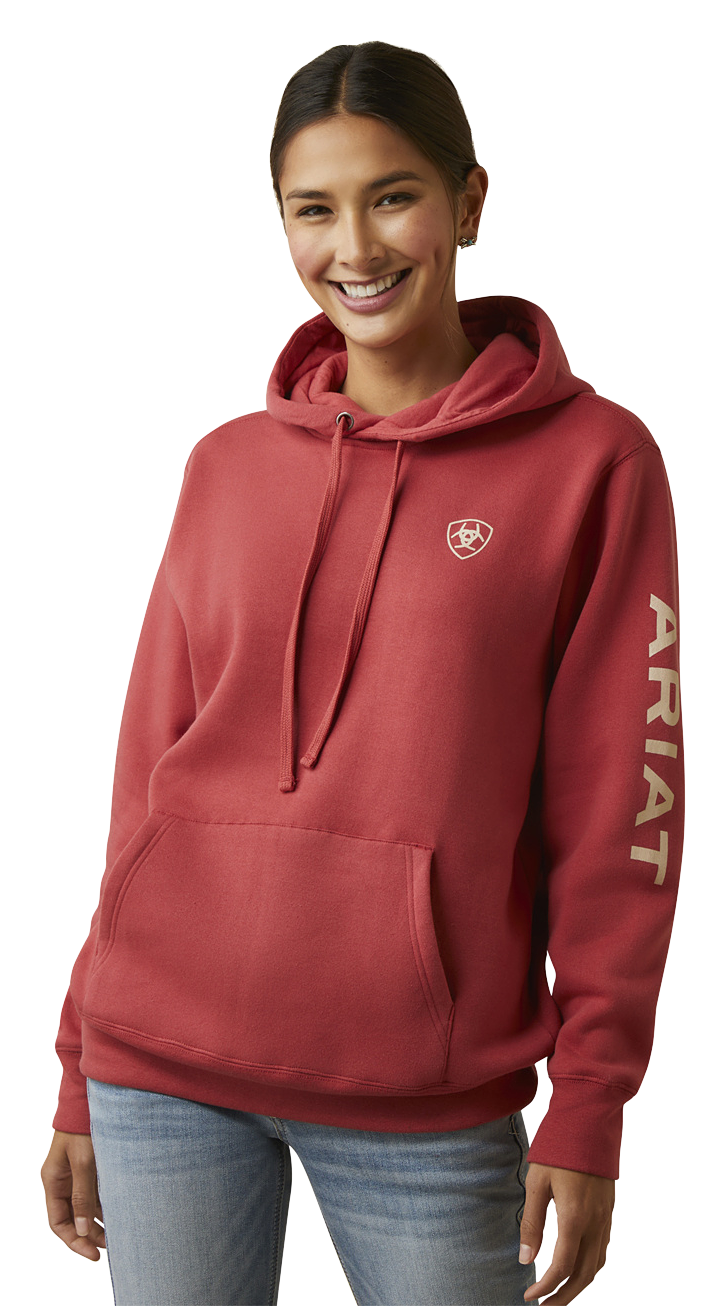 Image of Ariat Logo Fleece Hoodie for Ladies