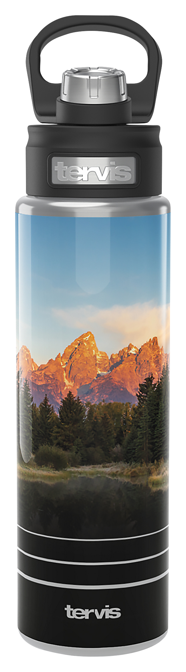 Image of Tervis Tumbler Mountain View Stainless Steel Wide-Mouth Bottle - 24 oz.