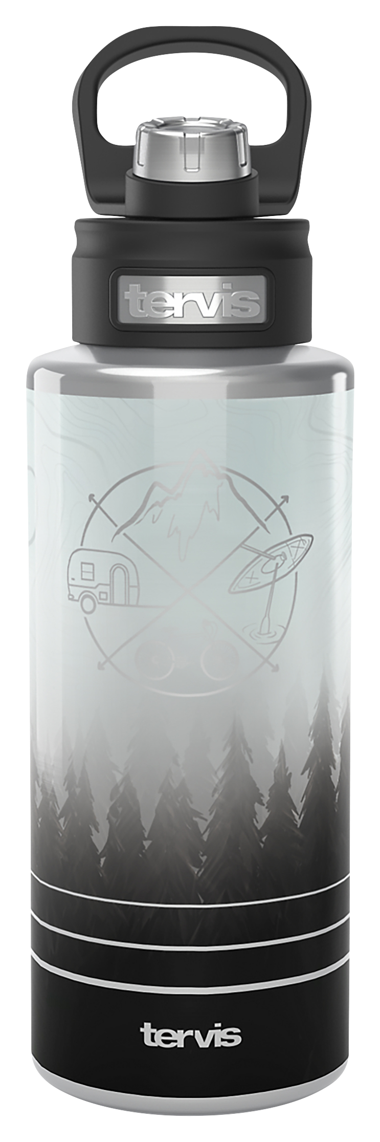 Image of Tervis Tumbler Outdoor Icons Stainless Steel Wide-Mouth Bottle