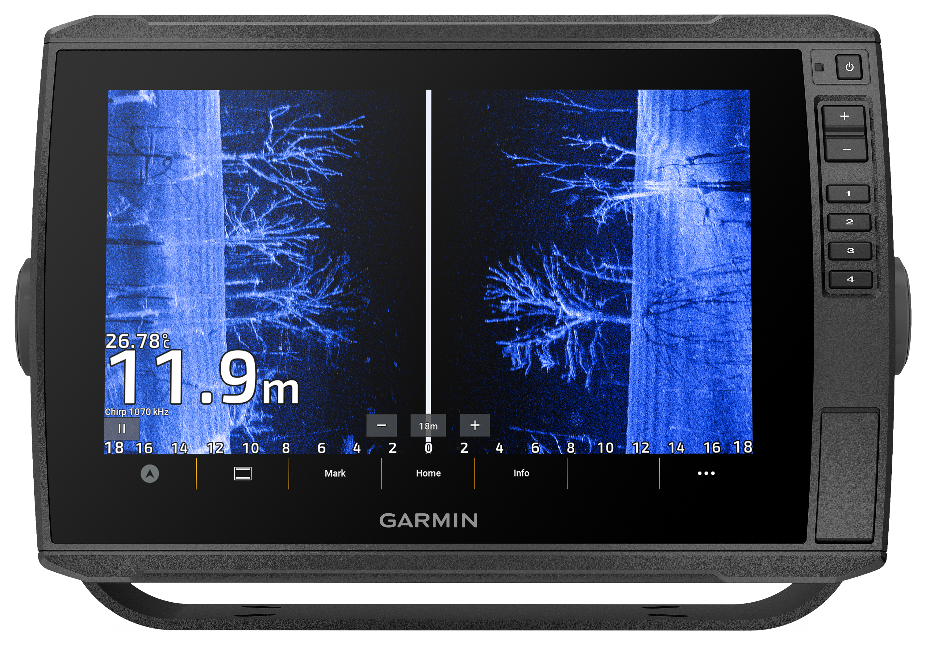 Image of Garmin ECHOMAP Ultra 2 106sv Fish Finder/Chartplotter with Navionics+ - With Transducer