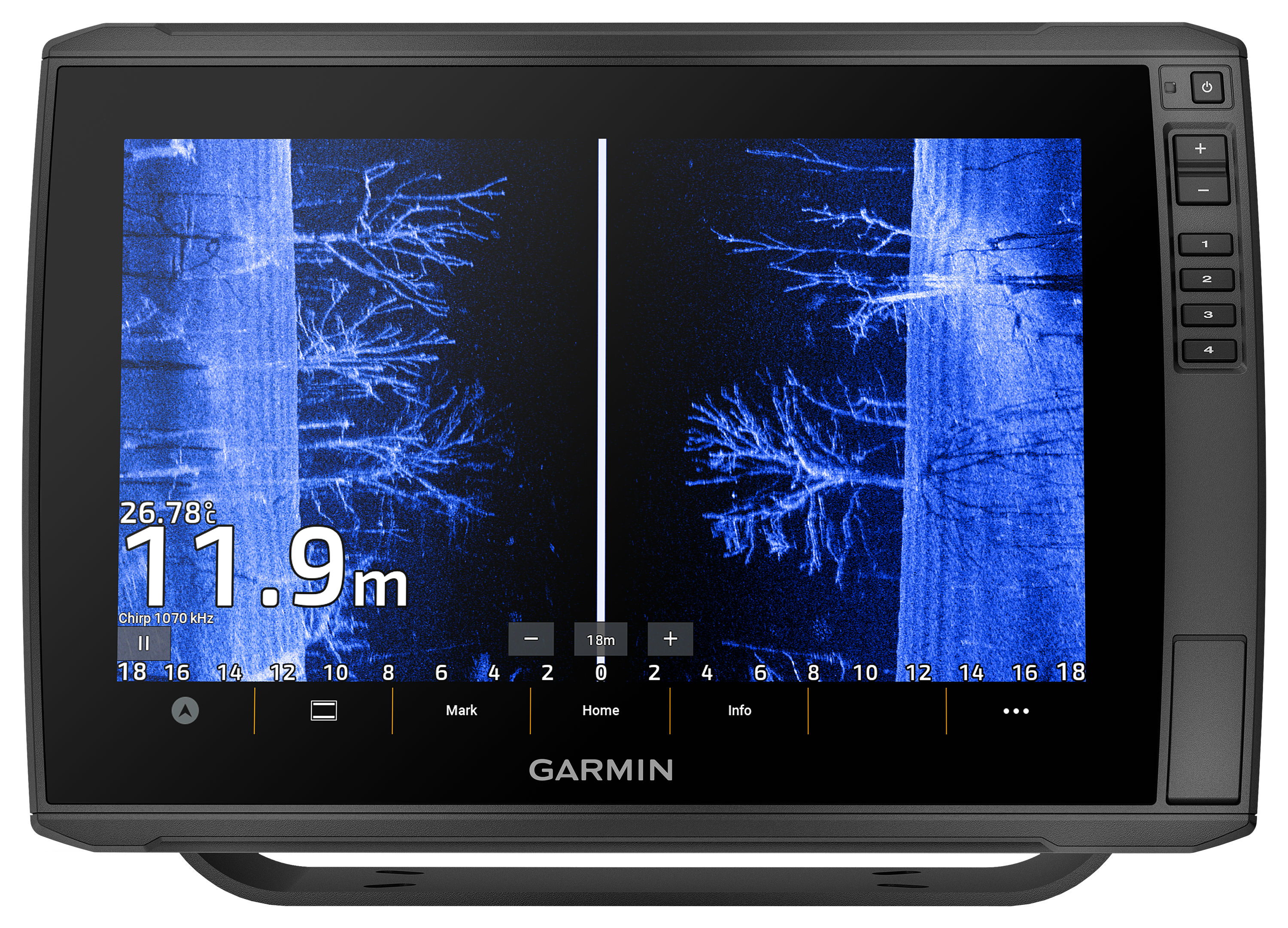 Image of Garmin ECHOMAP Ultra 2 126sv Fish Finder/Chartplotter with Navionics+ - With Transducer