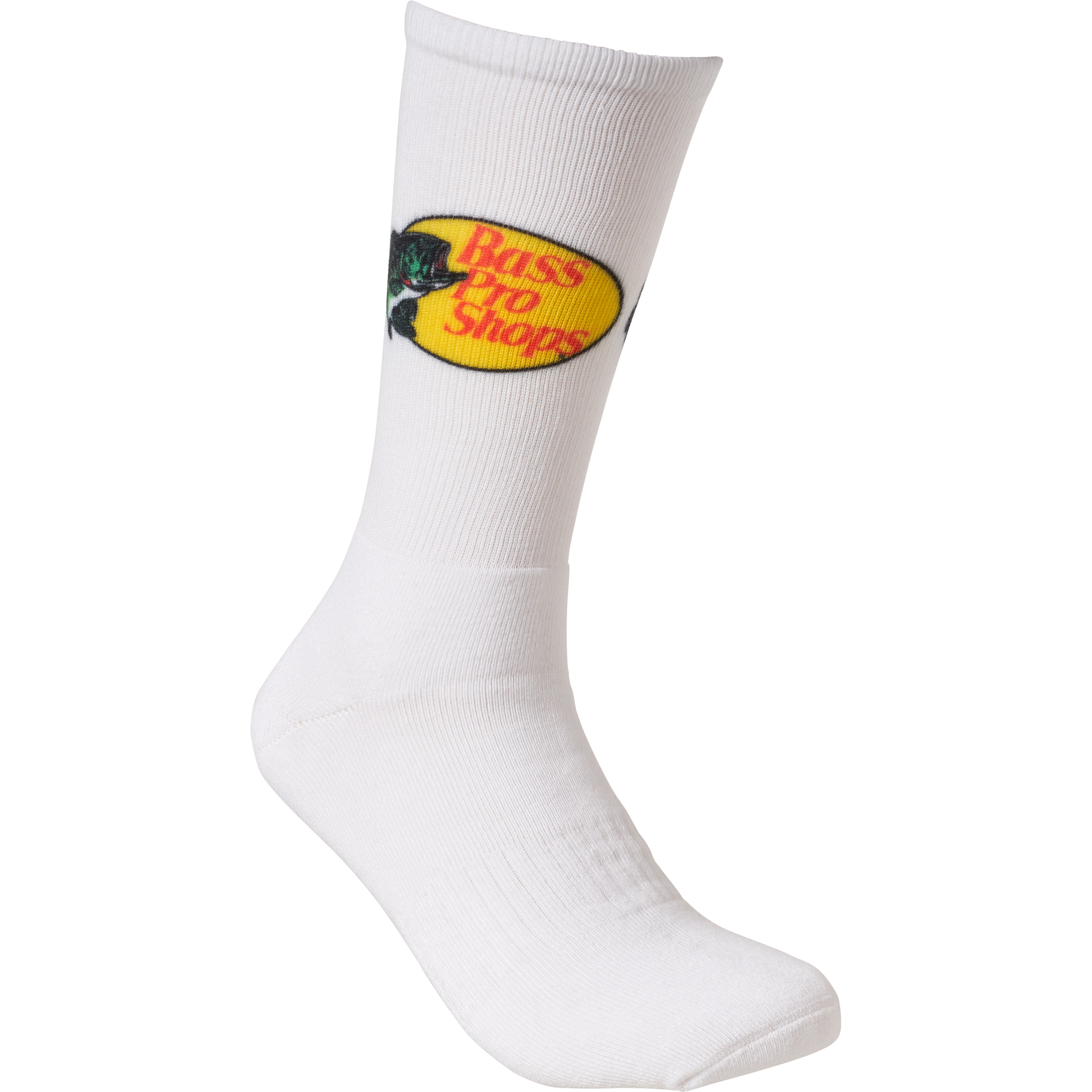BASS PRO SHOPS Logo Crew Socks for Men