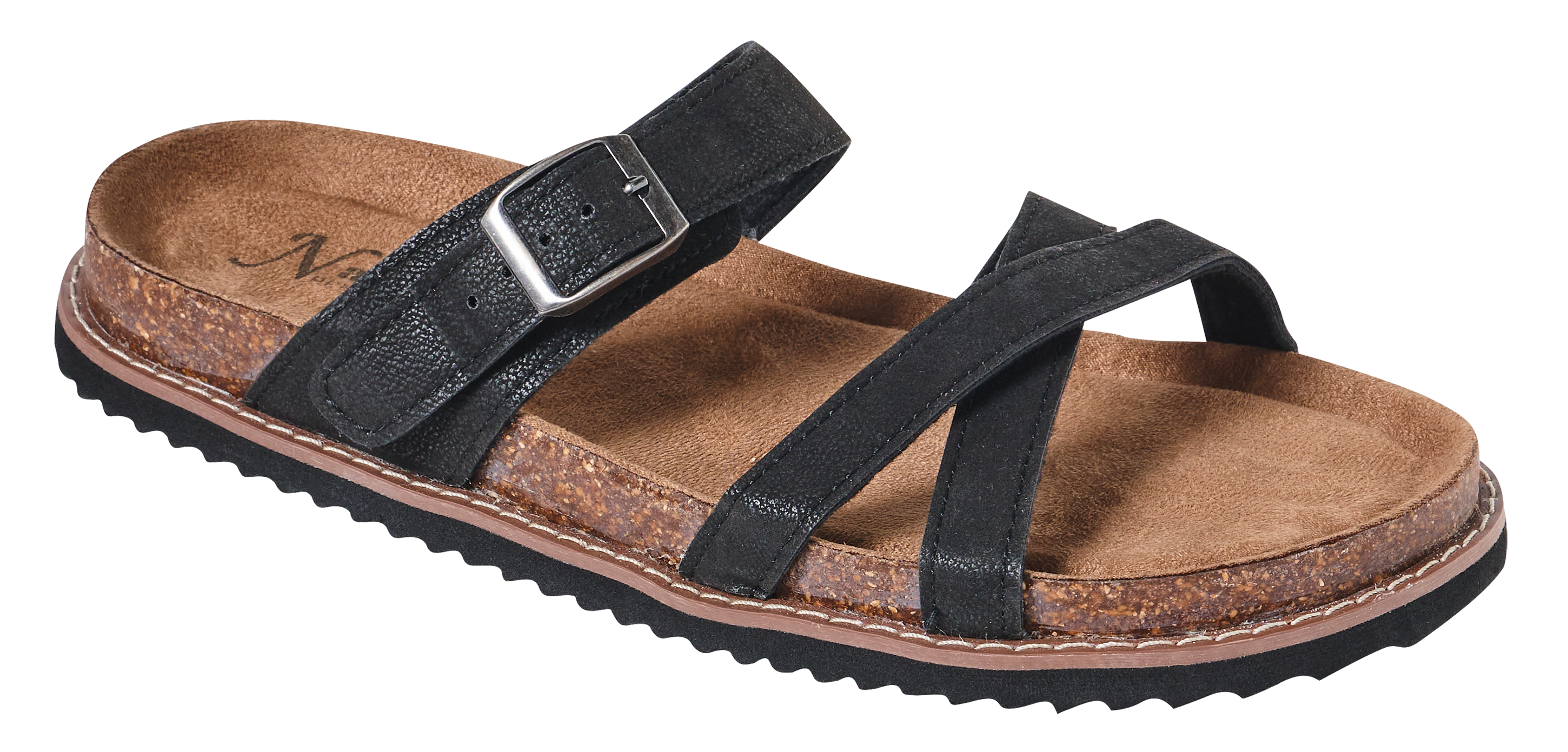 Natural Reflections Sabana Buckle Sandals for Ladies                                                                            