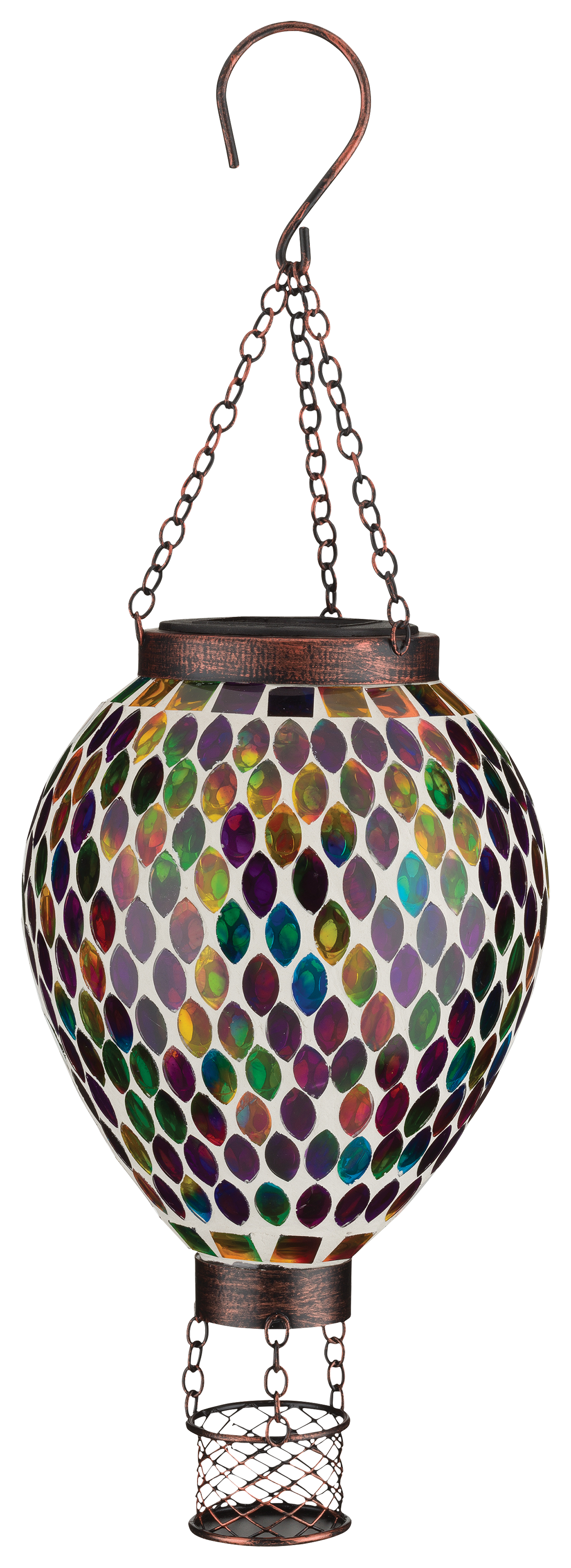 Image of Regal Art & Gift Mosaic Balloon Solar Lantern