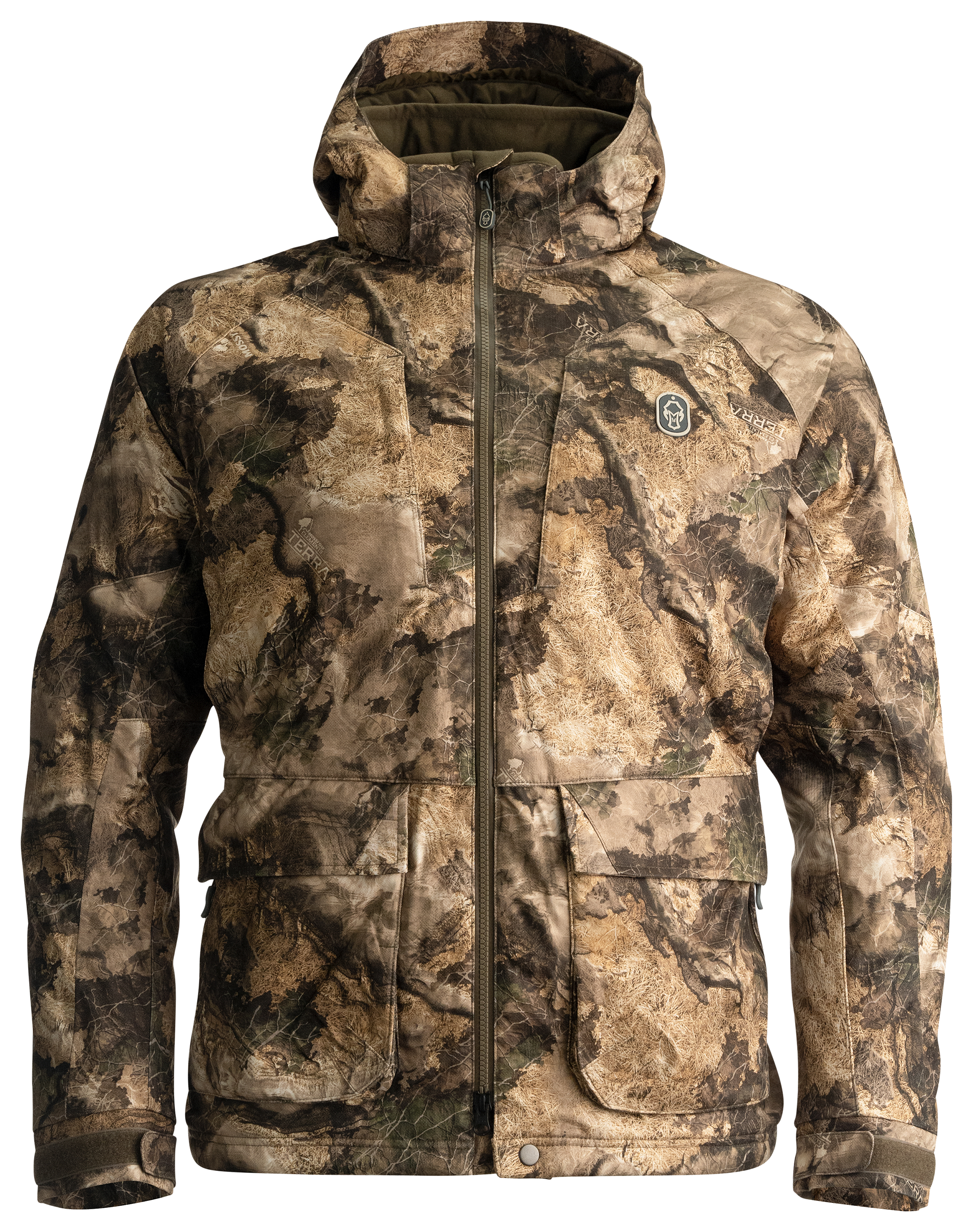 Image of Hardcore Finisher Xtreme Parka for Men - Mossy Oak Elements Terra Bayou