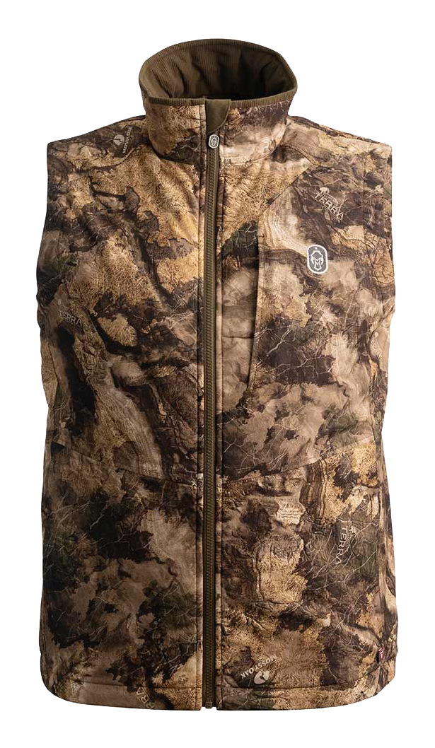 Image of Hardcore Hammer Hi-Bird Vest for Men - Mossy Oak Elements Terra Bayou