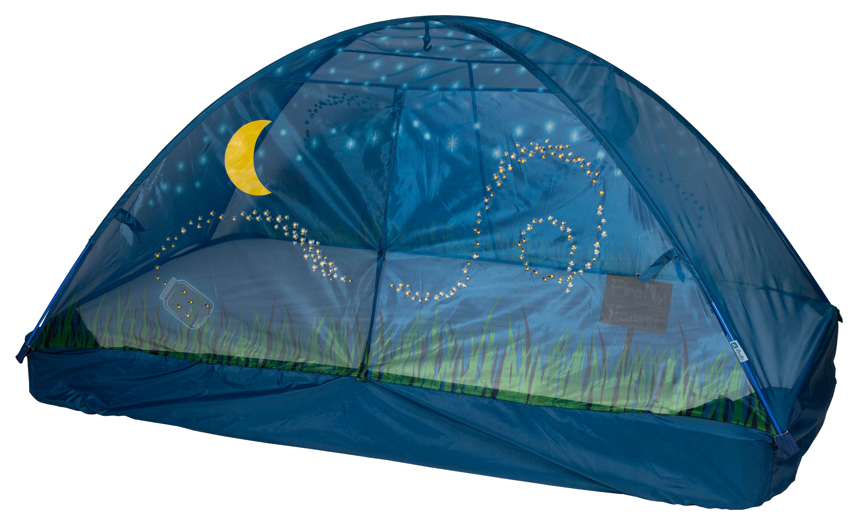 Image of Pacific Play Tents Firefly Glow n' the Dark Bed Tent for Kids