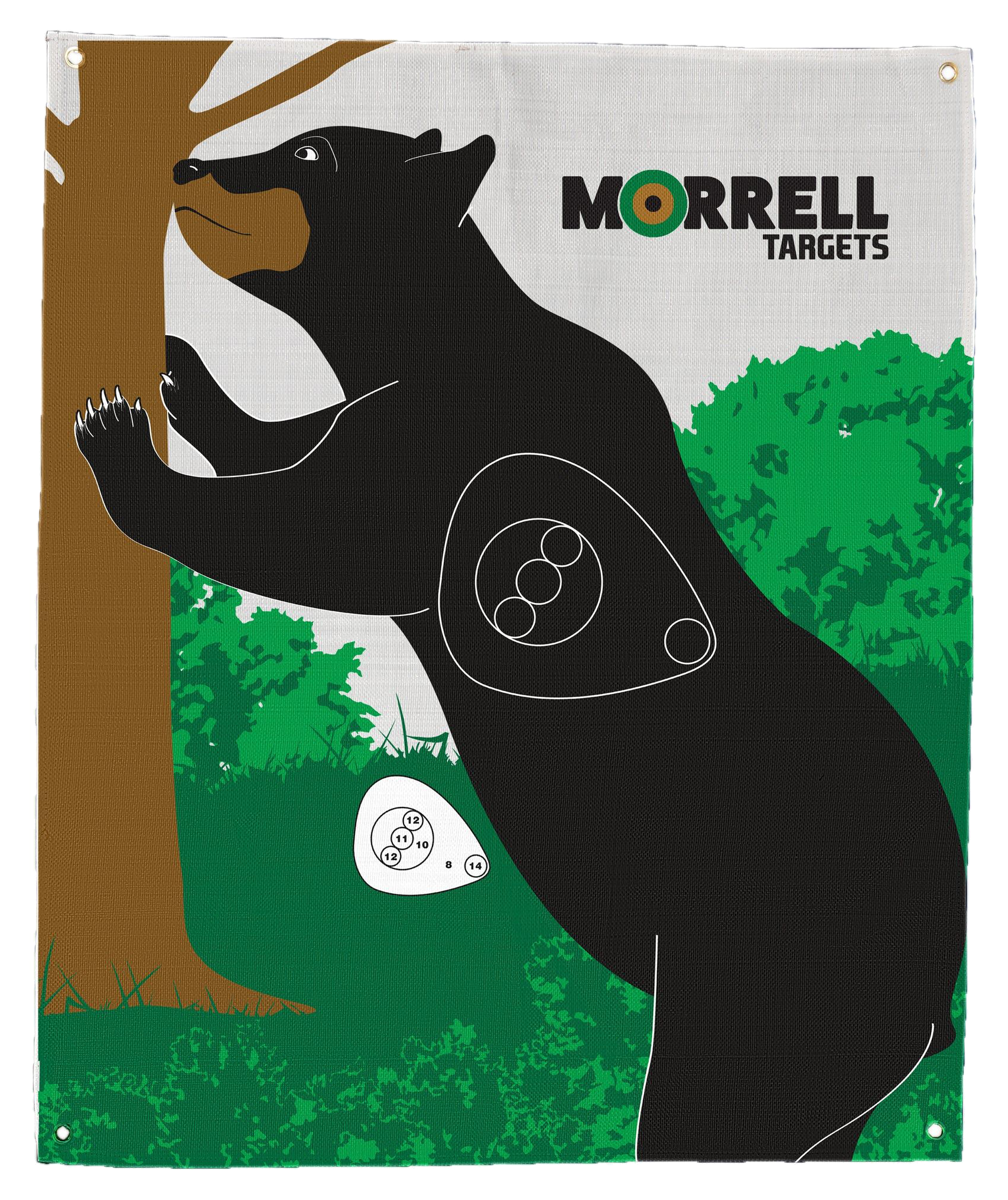 Morrell Standing Bear Polypropylene Archery Target Face