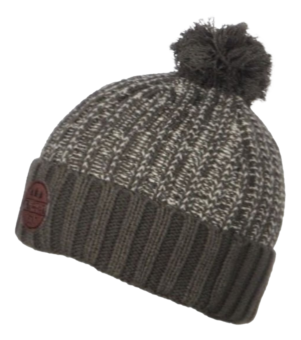 Image of Kanut Sports Mission Cuffed Beanie with Pom for Ladies - Olive