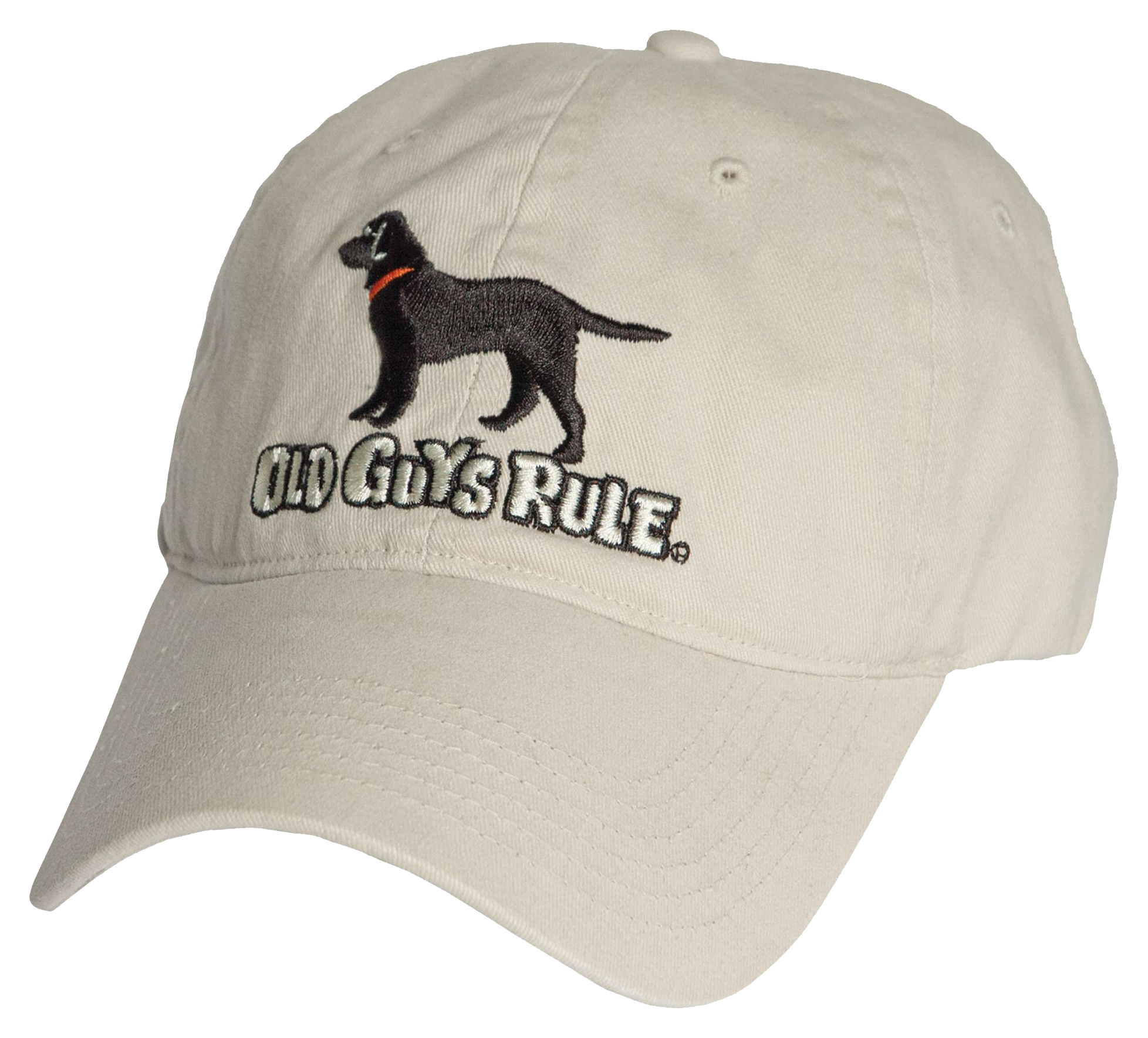 Image of Old Guys Rule Black Lab Cap