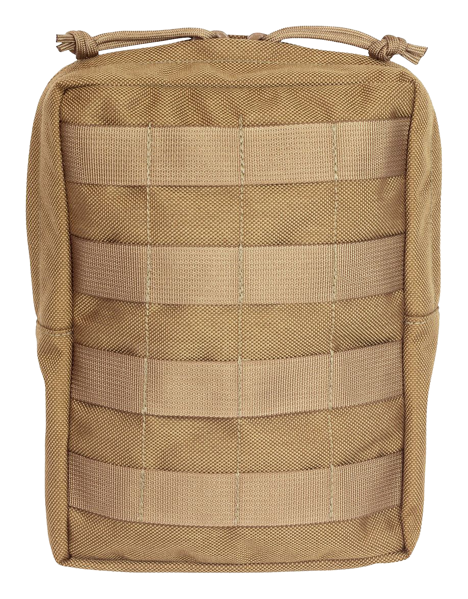 Elite Survival Systems General Utility Admin MOLLE Pouch - Tan - Medium - Elite Survival Systems