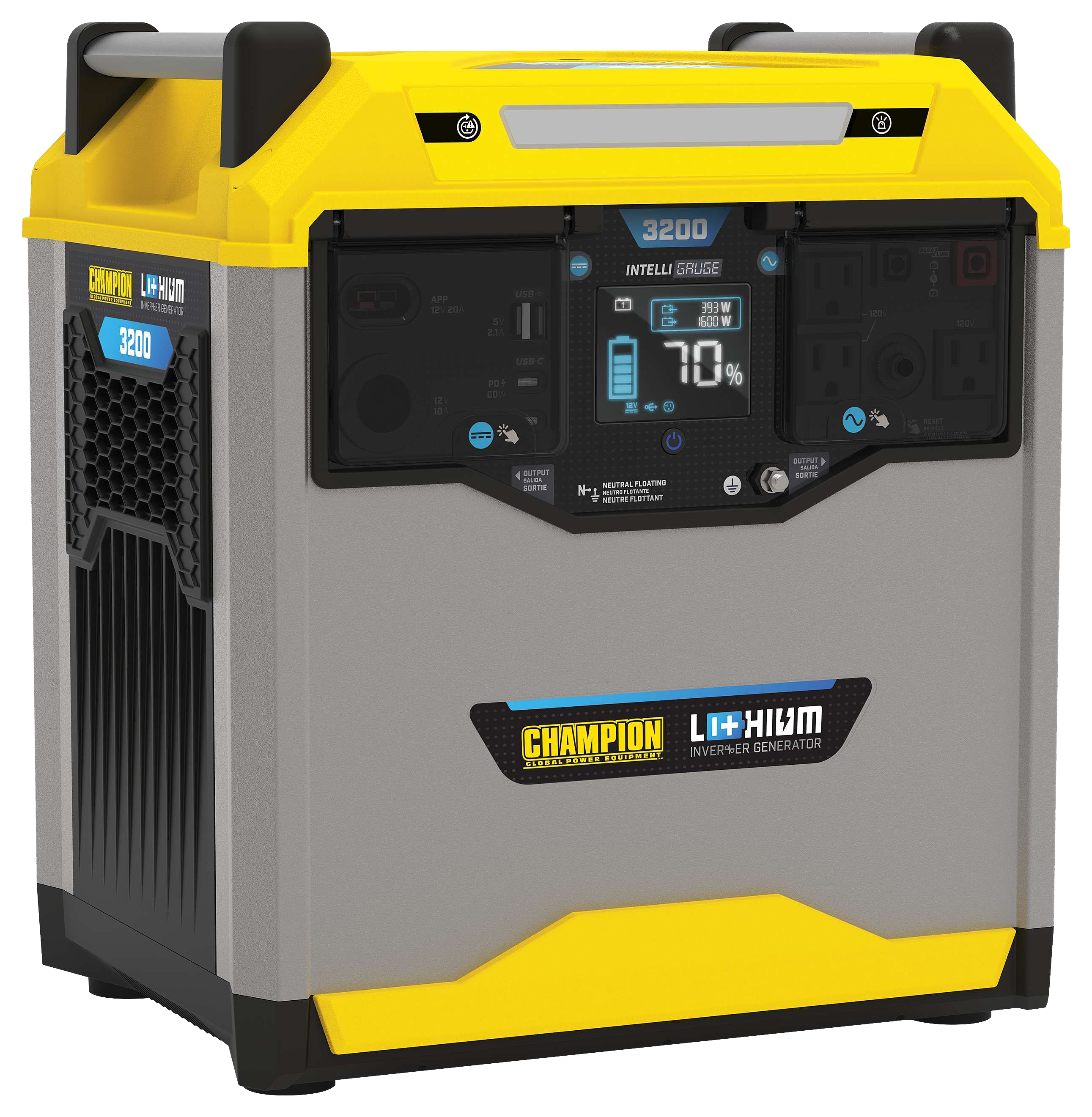 Image of Champion Power Equipment 3276Wh Li-Ion Solar Generator Power Station