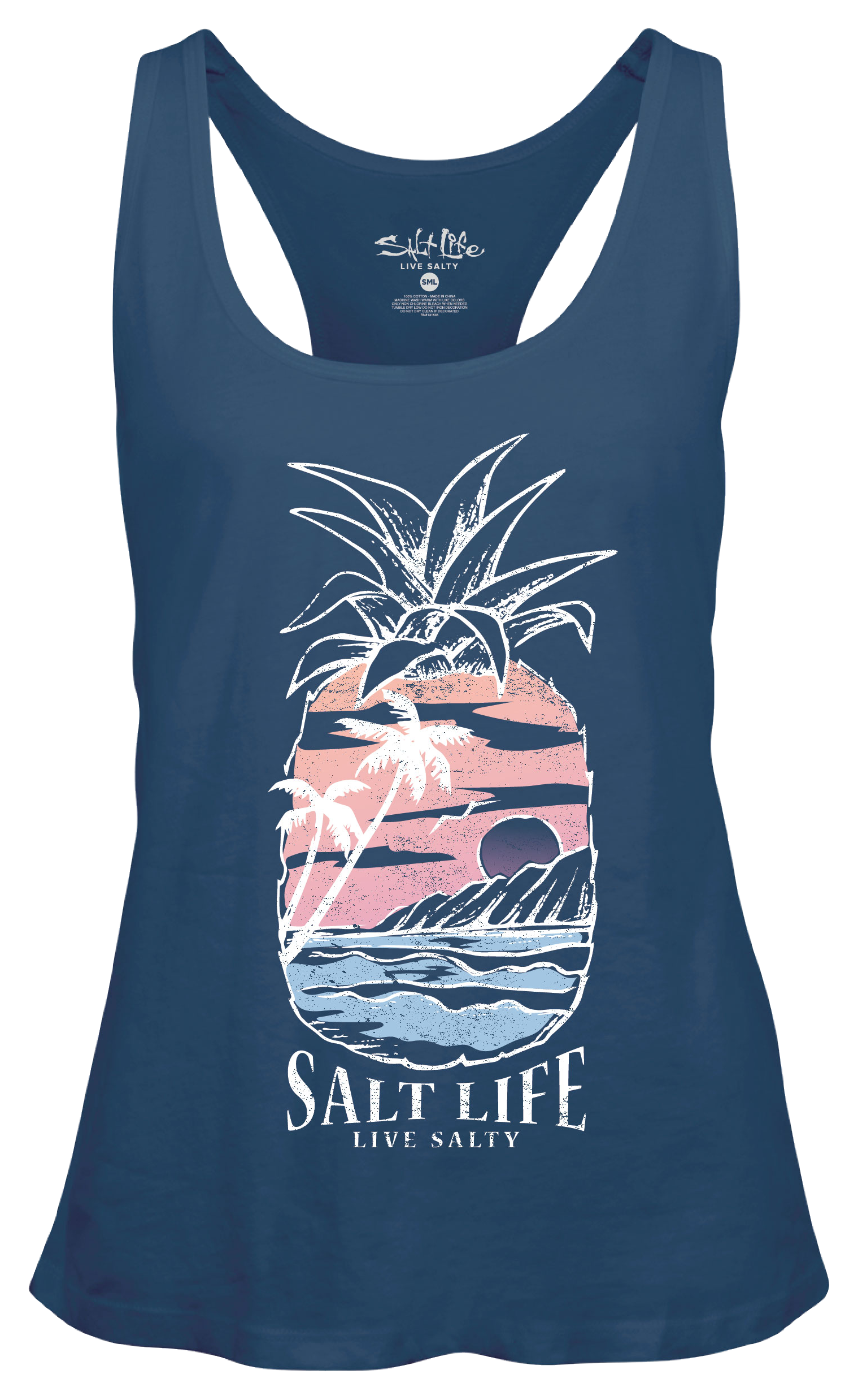 SALT LIFE Never Lost Tank Top for Ladies