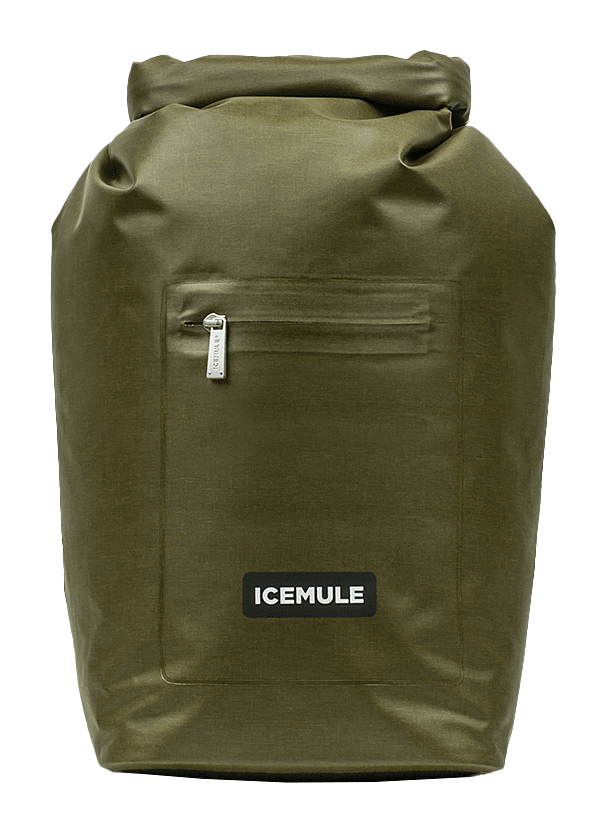 Image of ICEMULE Jaunt 15L Backpack Cooler - Army Green