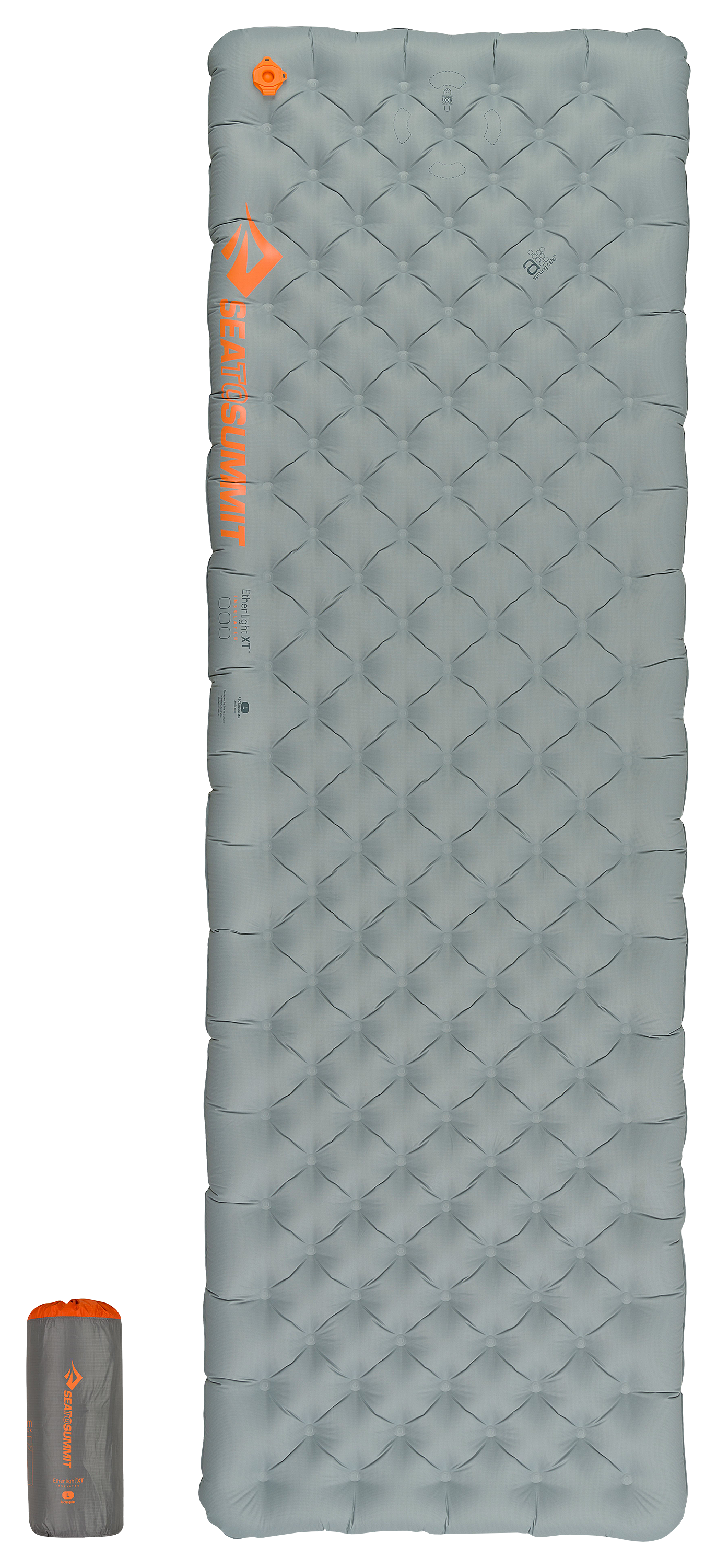 Image of Sea to Summit Ether Light XT Insulated Rectangular Air Sleeping Mat - Large Rectangular