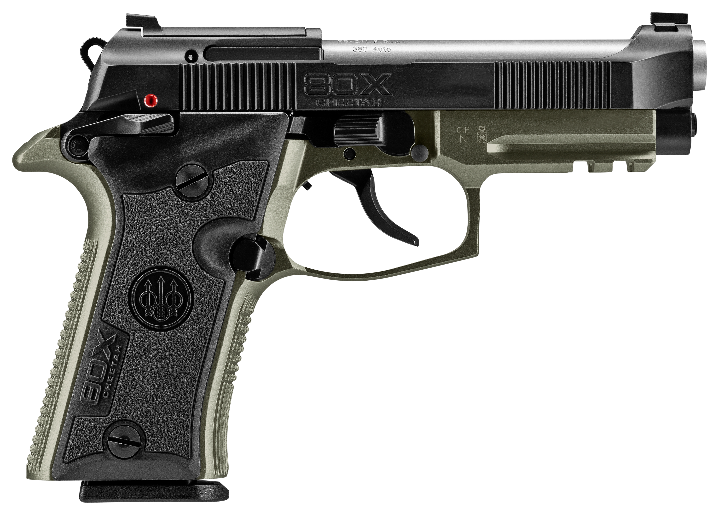 Image of Beretta 80X Cheetah DA/SA Semi-Auto Pistol - .380 ACP - 10 + 1