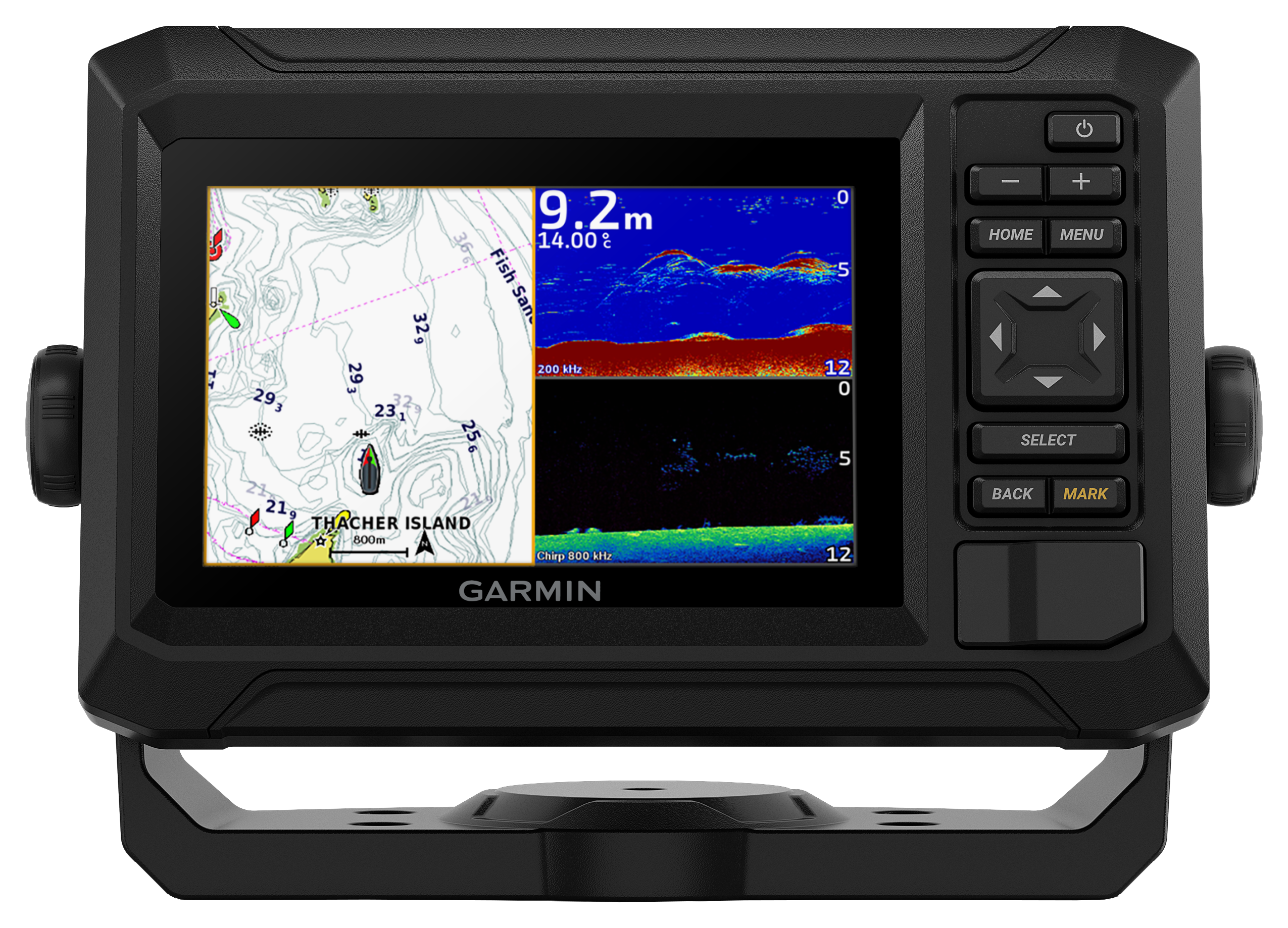 Image of "Garmin ECHOMAP UHD2 52cv 5"" Fish Finder/Chartplotter Combo with Transducer"