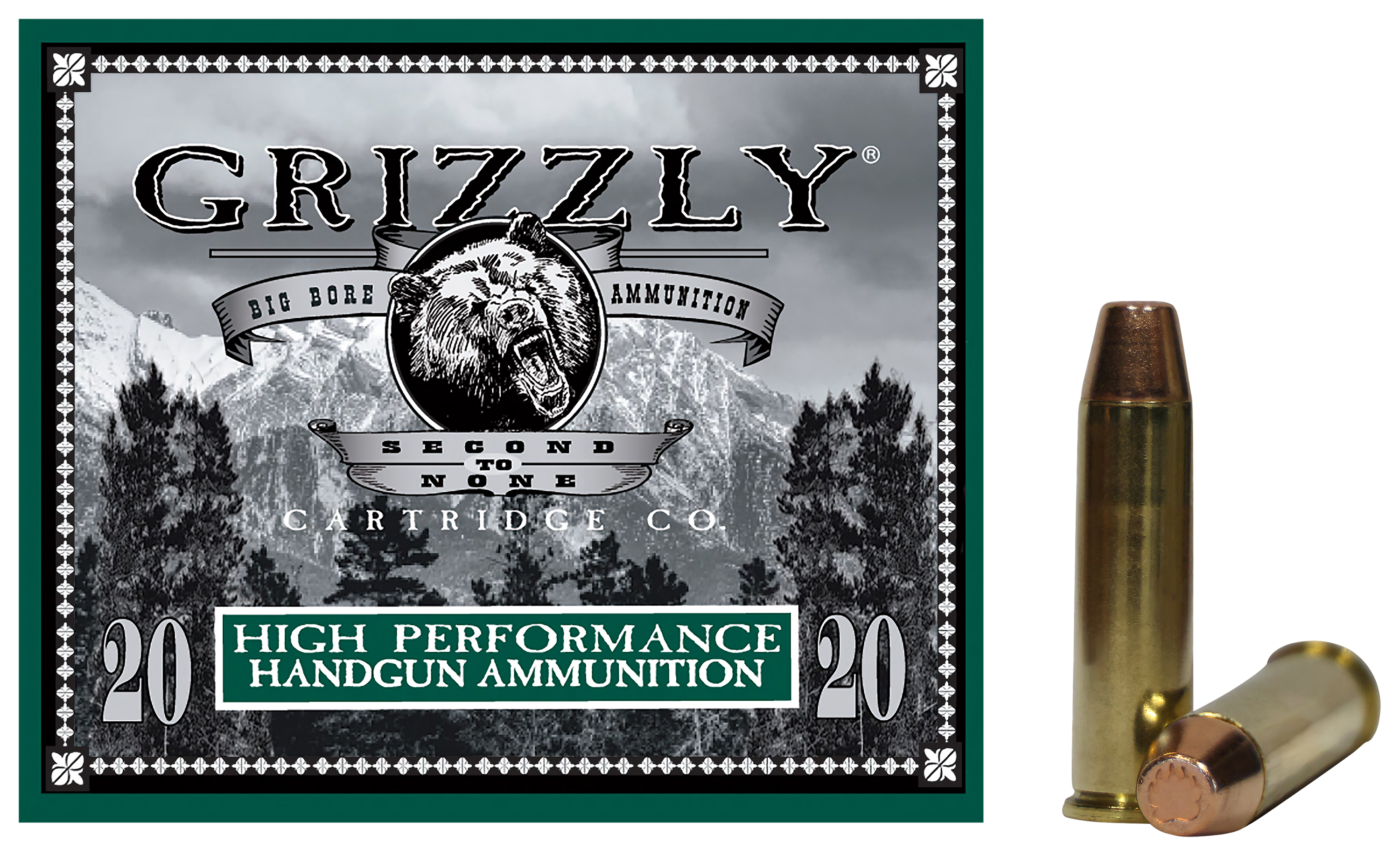 Grizzly Ammunition .357 Magnum 150 Grain Handgun Ammo - Grizzly Ammunition