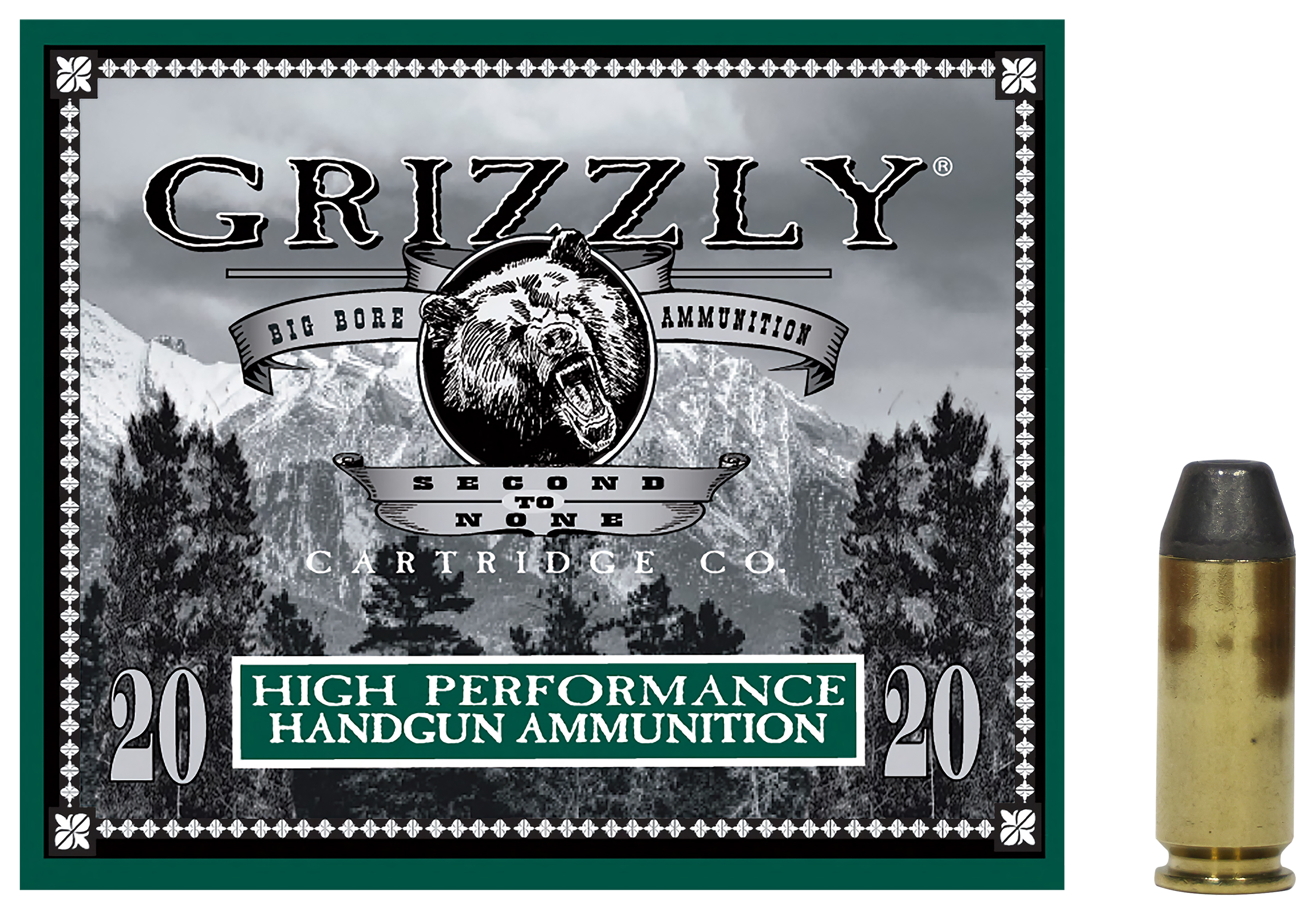 Grizzly Ammunition 10mm 220 Grain Handgun Ammo - Grizzly Ammunition