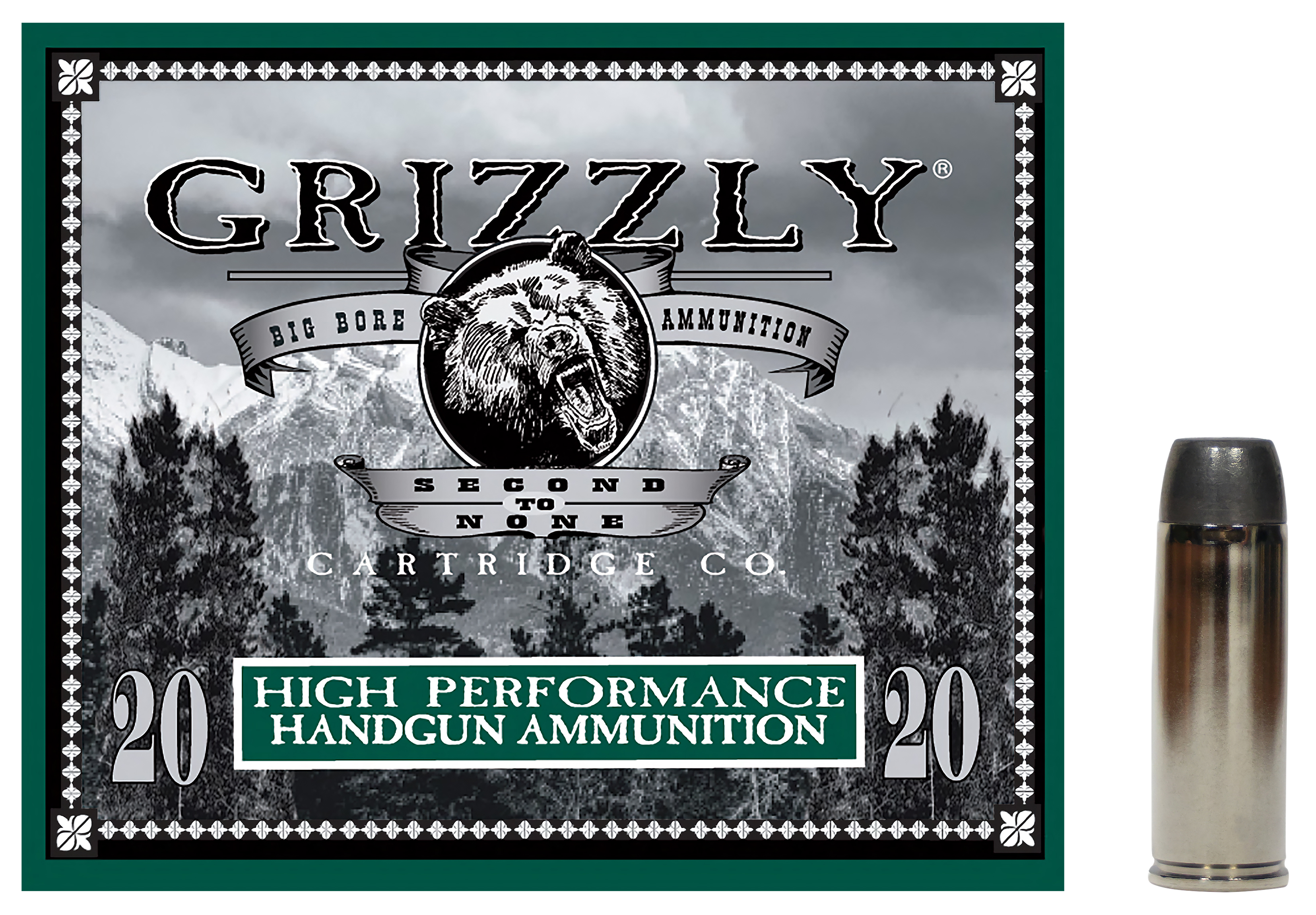 Grizzly Ammunition .45 Colt 265 Grain Handgun Ammo - Grizzly Ammunition