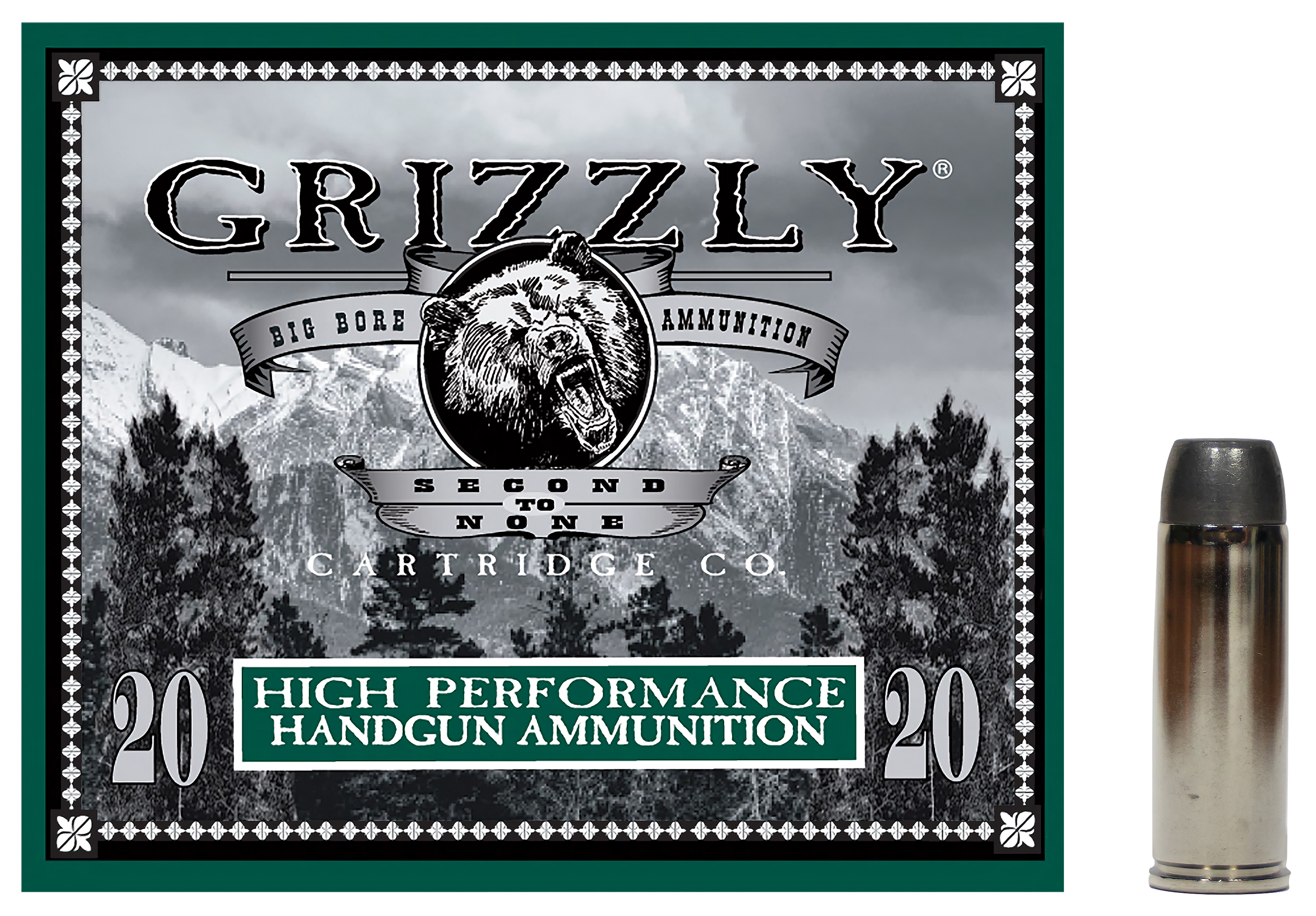 Grizzly Ammunition .45 Colt +P 265 Grain Handgun Ammo - Grizzly Ammunition