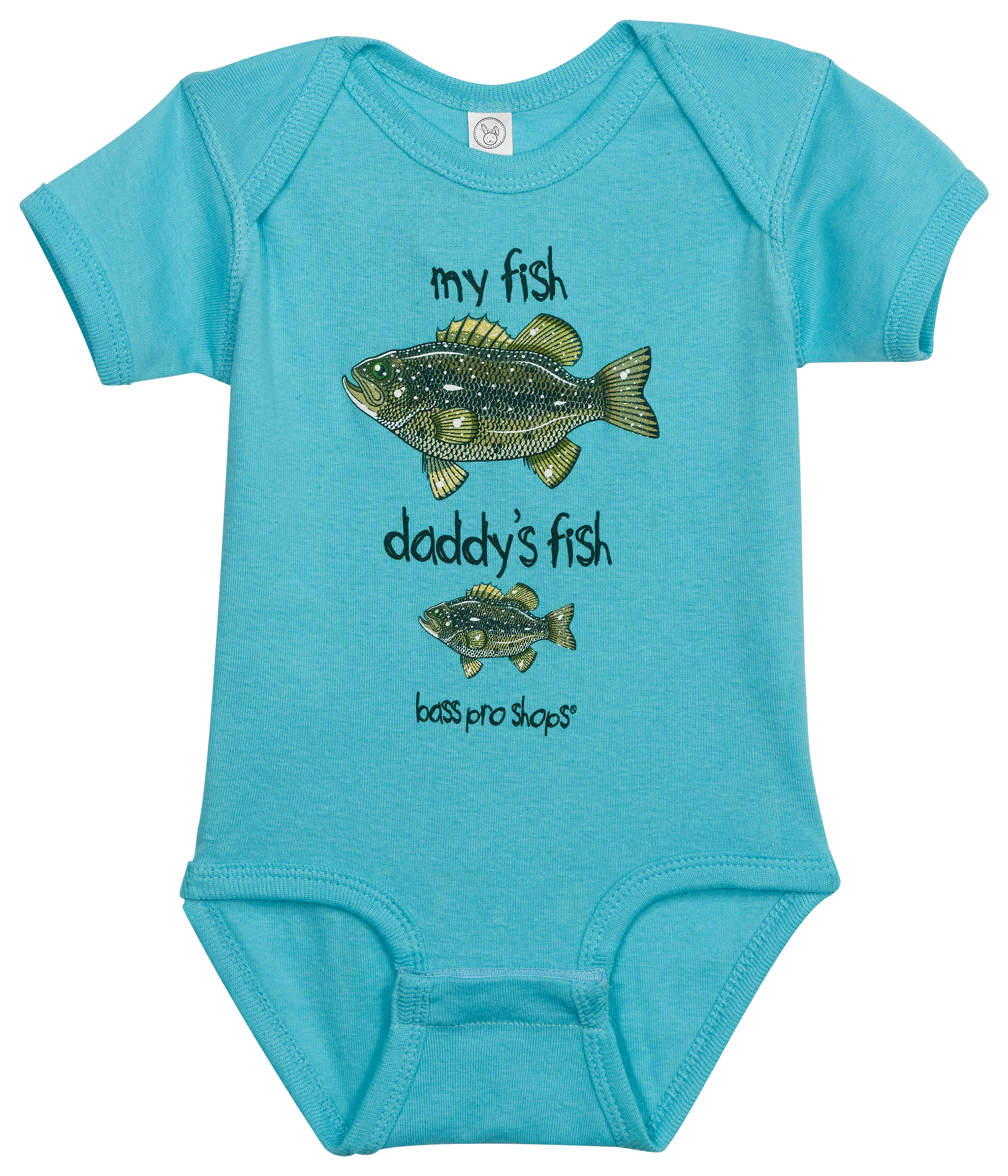 Funny Largemouth Bass Fishing Dad Fish Sports Baby Bodysuit