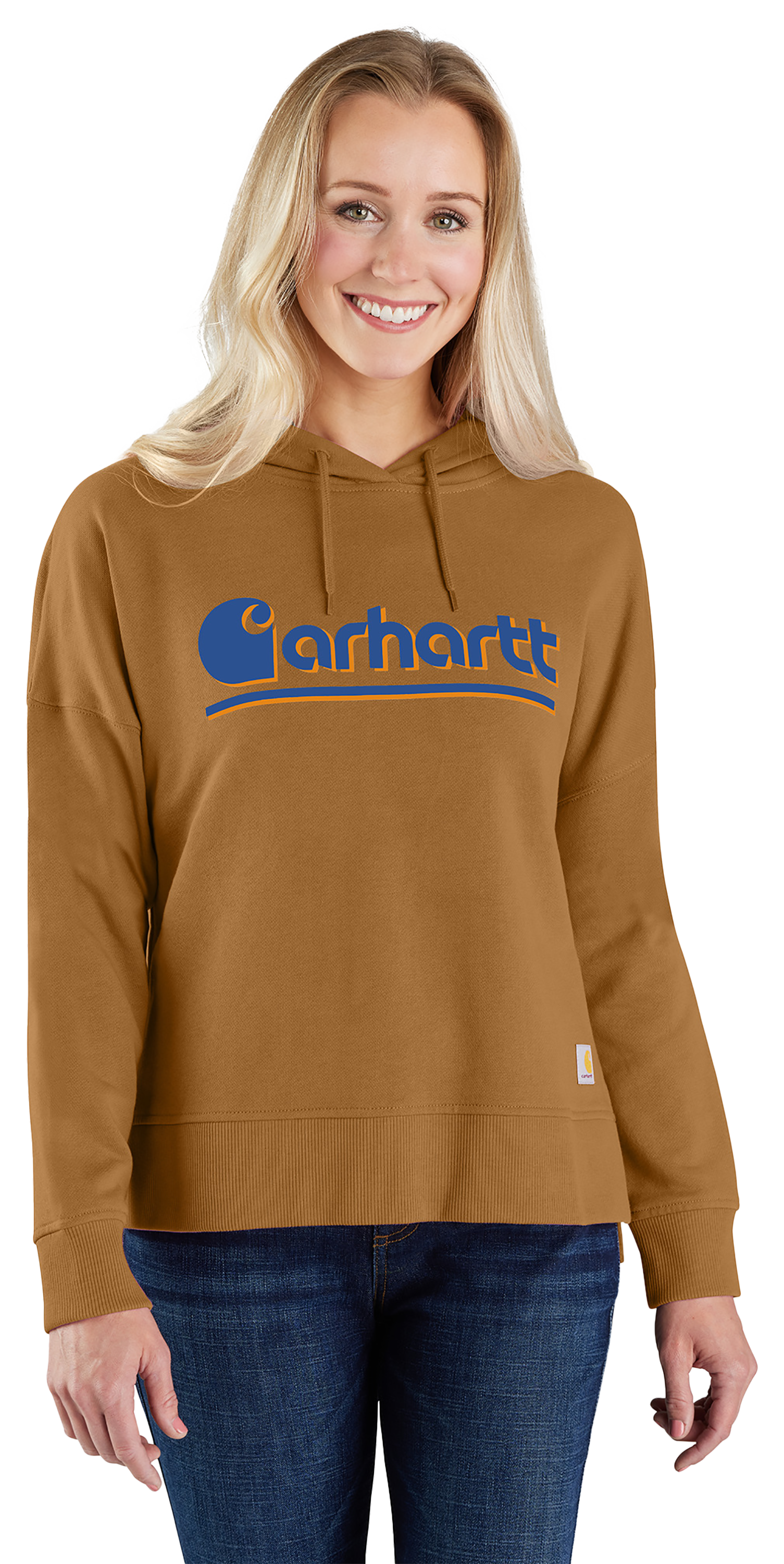 CARHARTT Logo Graphic Hoodie for Ladies